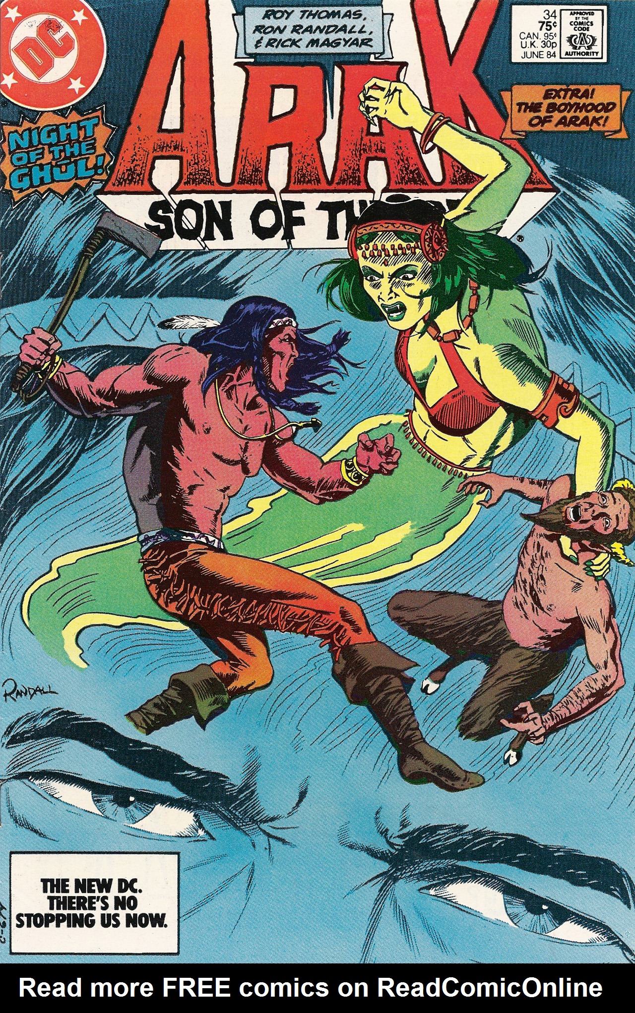 Read online Arak Son of Thunder comic -  Issue #34 - 1