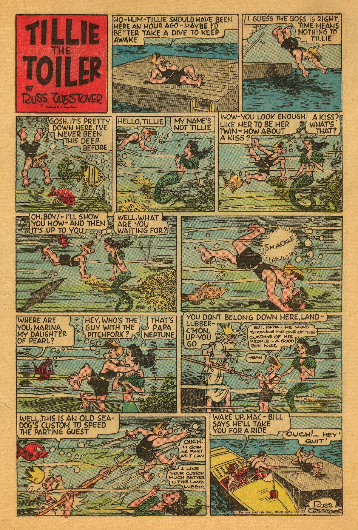Read online Four Color Comics comic -  Issue #8 - 39