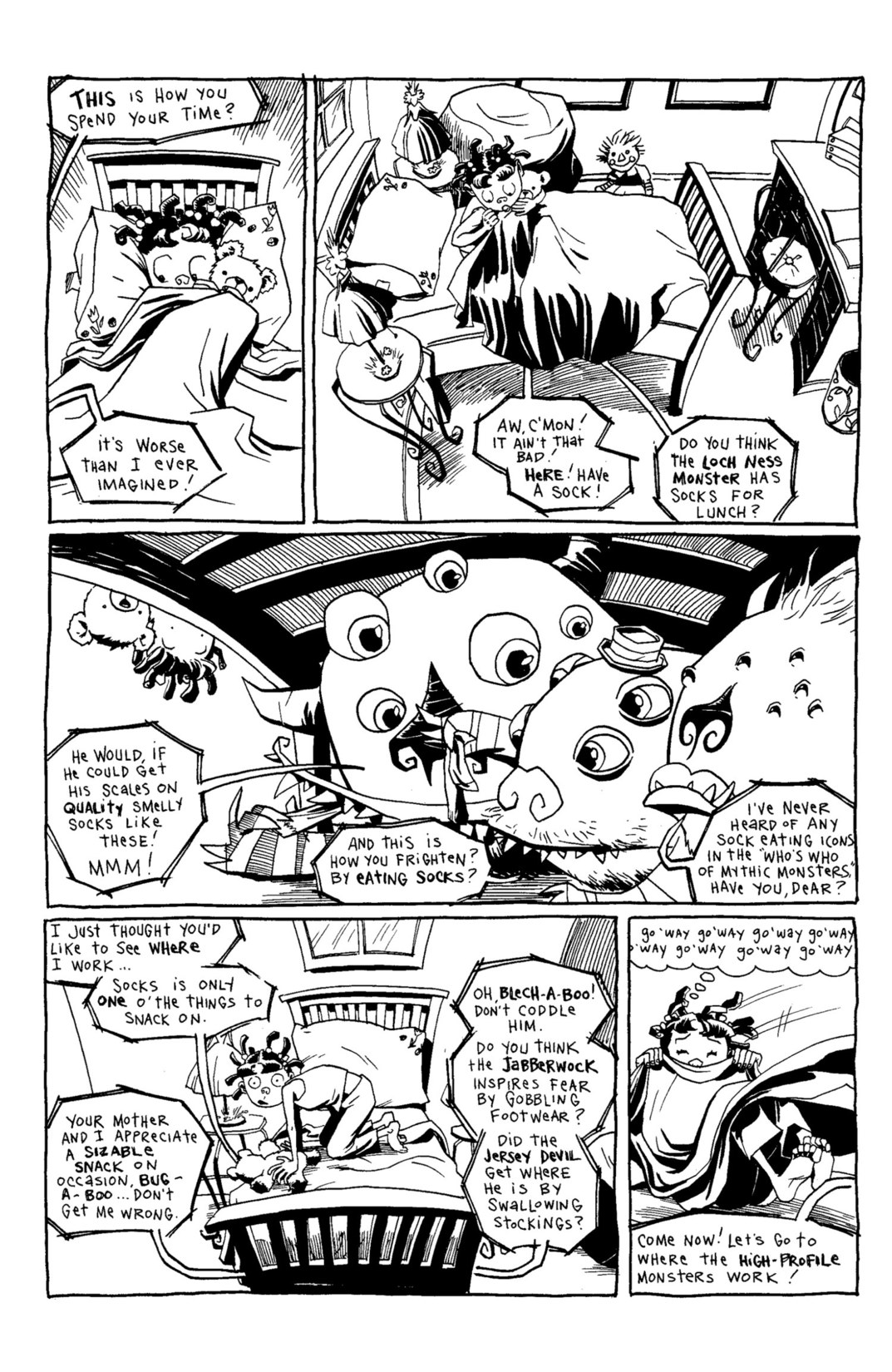 Read online Scary Godmother Comic Book Stories comic -  Issue # TPB - 174