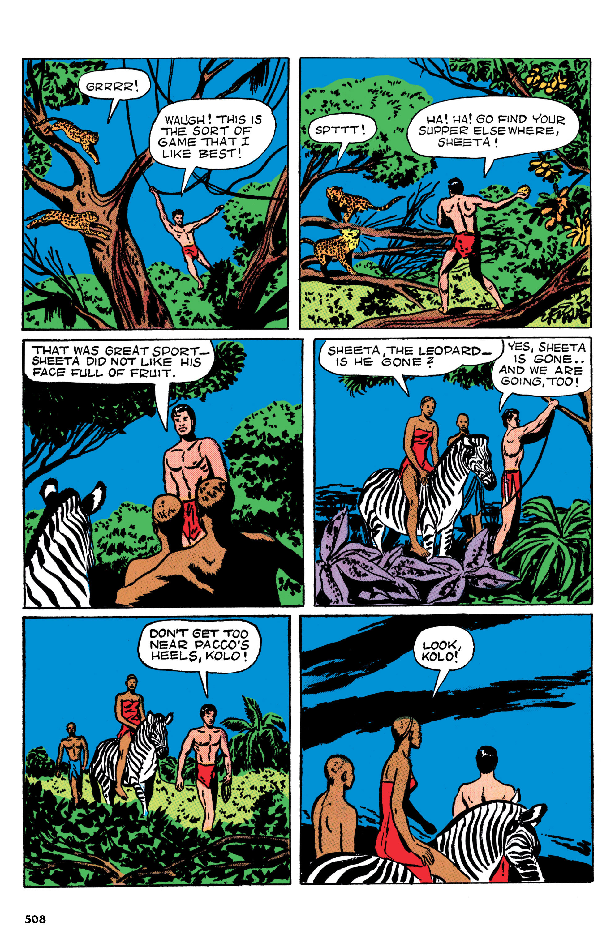 Read online Edgar Rice Burroughs Tarzan: The Jesse Marsh Years Omnibus comic -  Issue # TPB (Part 6) - 10