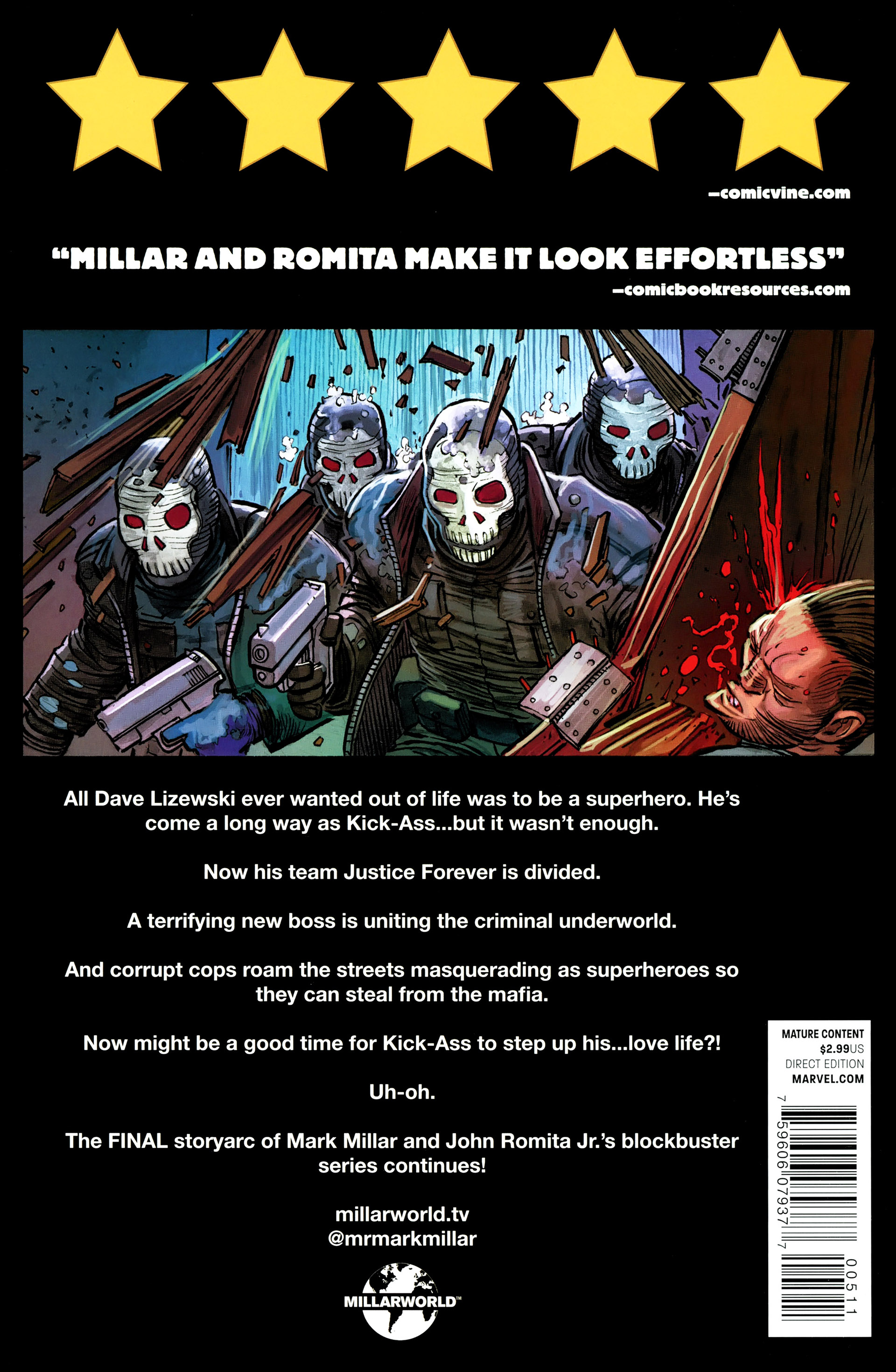 Read online Kick-Ass 3 comic -  Issue #5 - 38