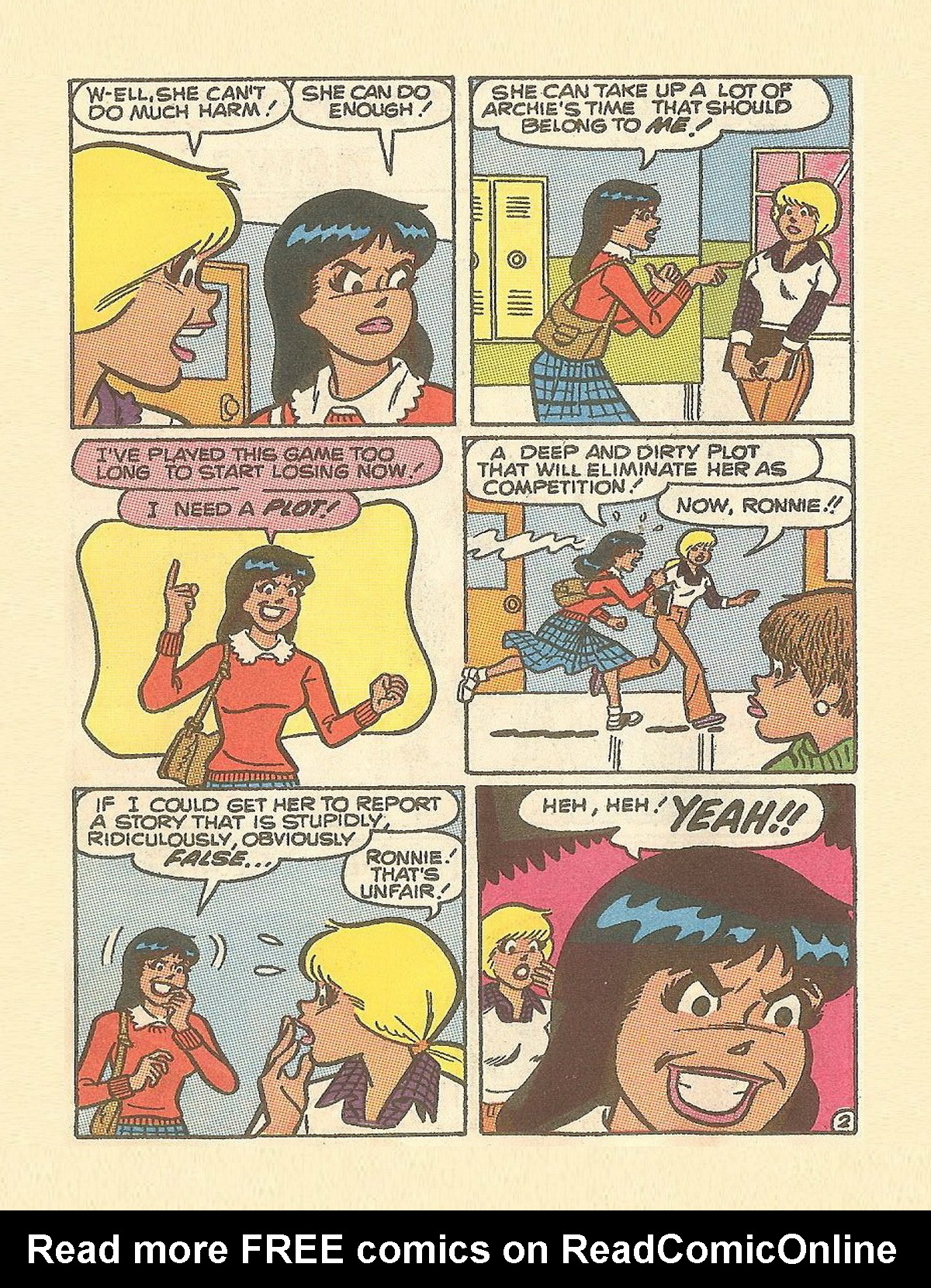 Read online Betty and Veronica Digest Magazine comic -  Issue #23 - 140