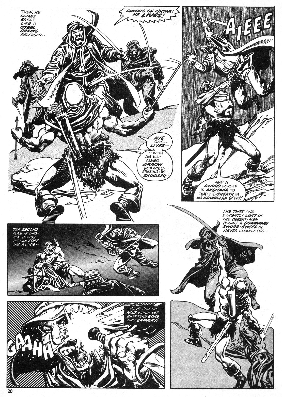 The Savage Sword Of Conan Issue #28 #29 - English 20