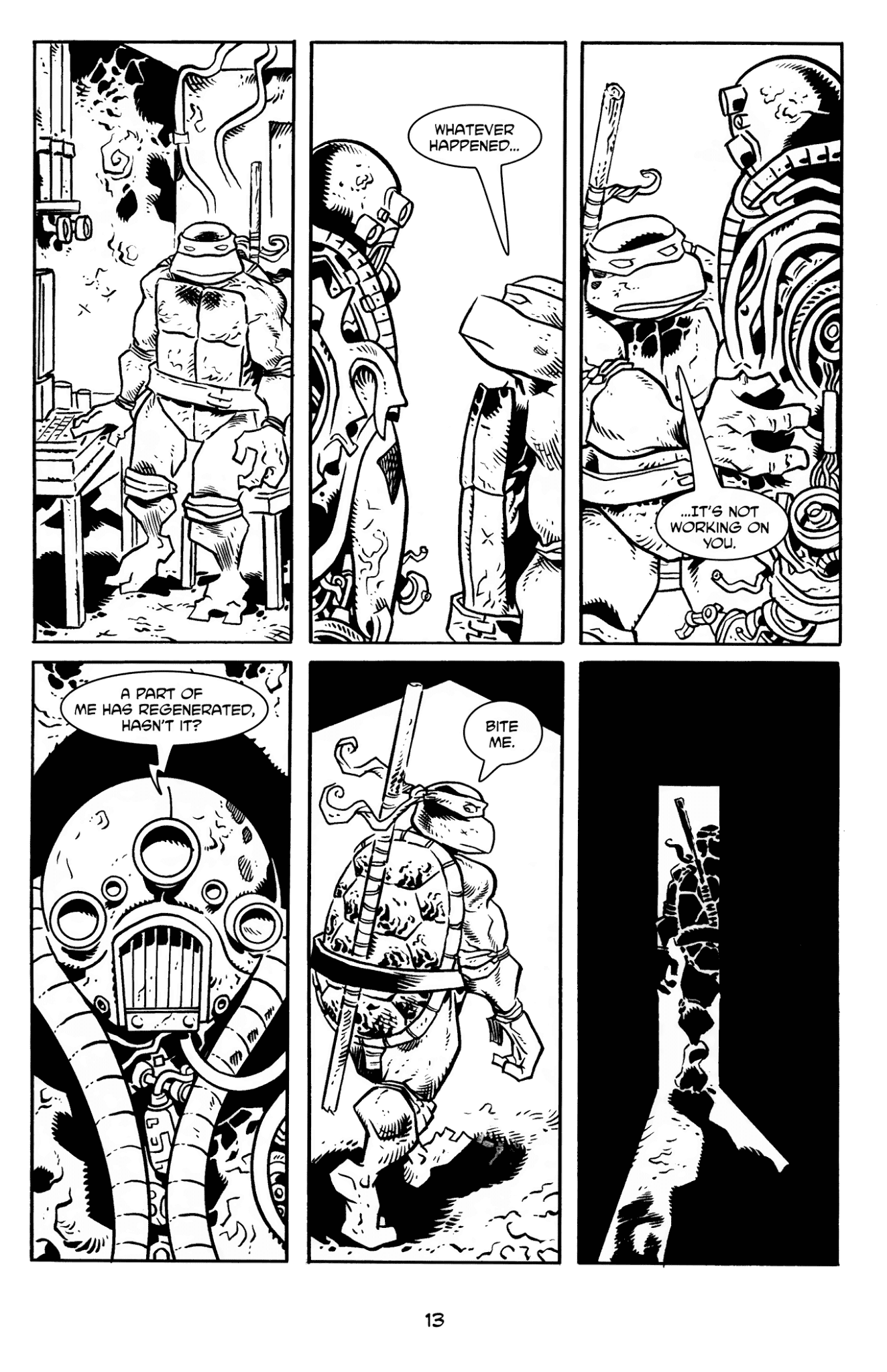 Read online Donatello The Brain Thief comic -  Issue #2 - 16