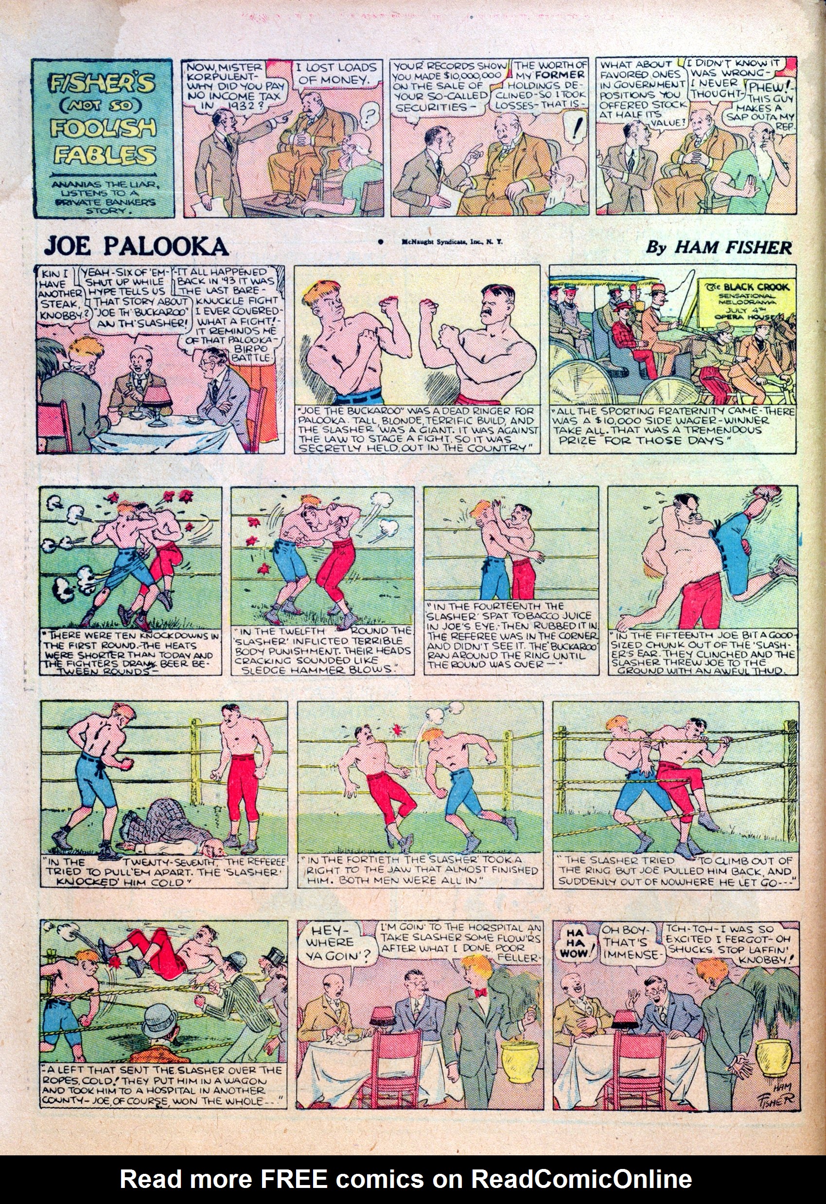 Read online Famous Funnies comic -  Issue #14 - 64