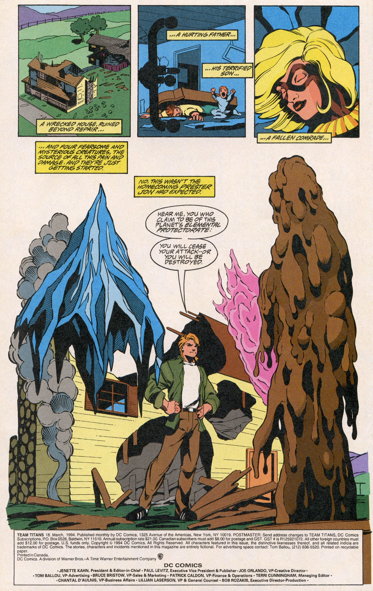 Read online Team Titans comic -  Issue #18 - 3