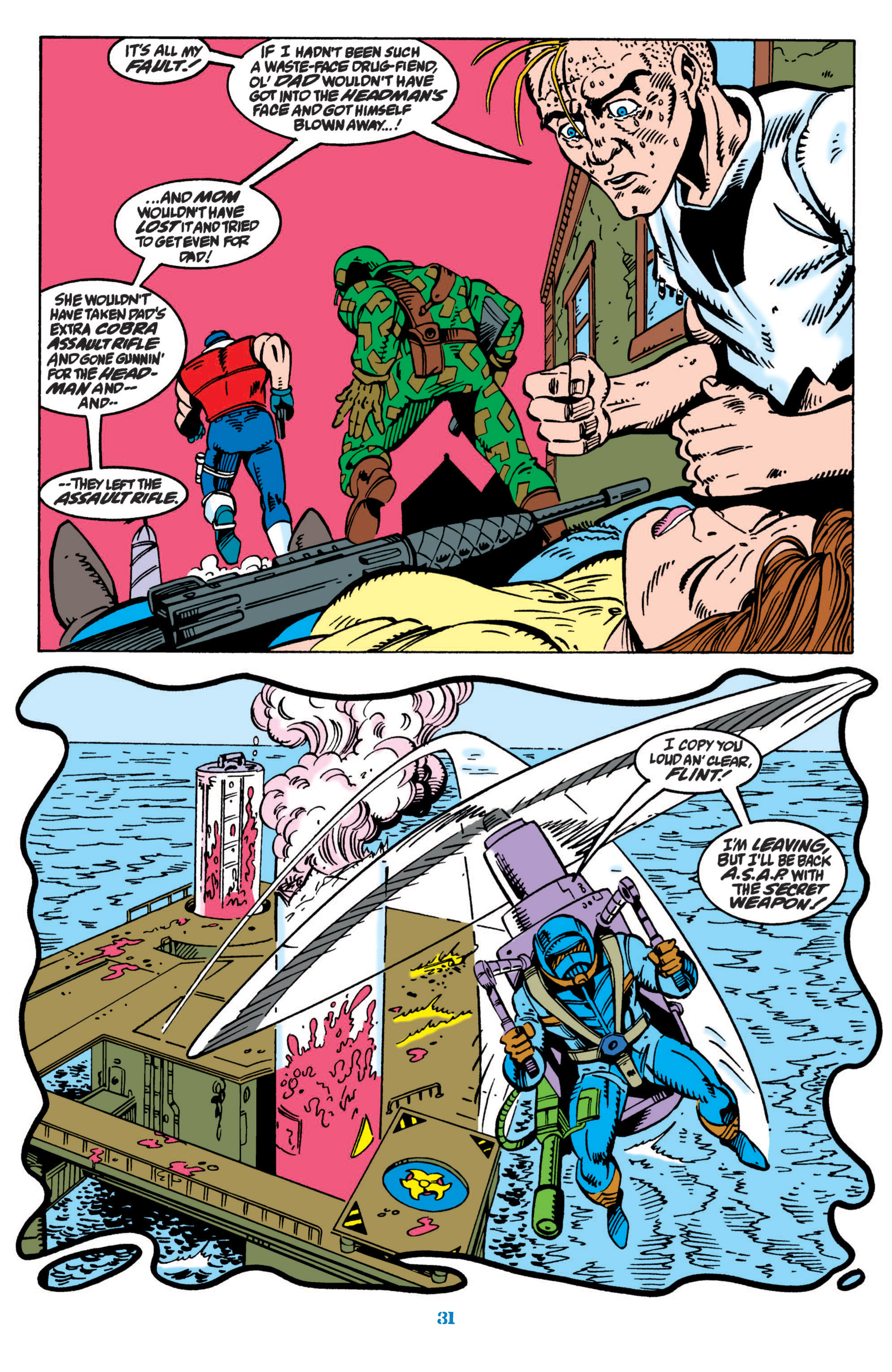 Read online Classic G.I. Joe comic -  Issue # TPB 13 (Part 1) - 32