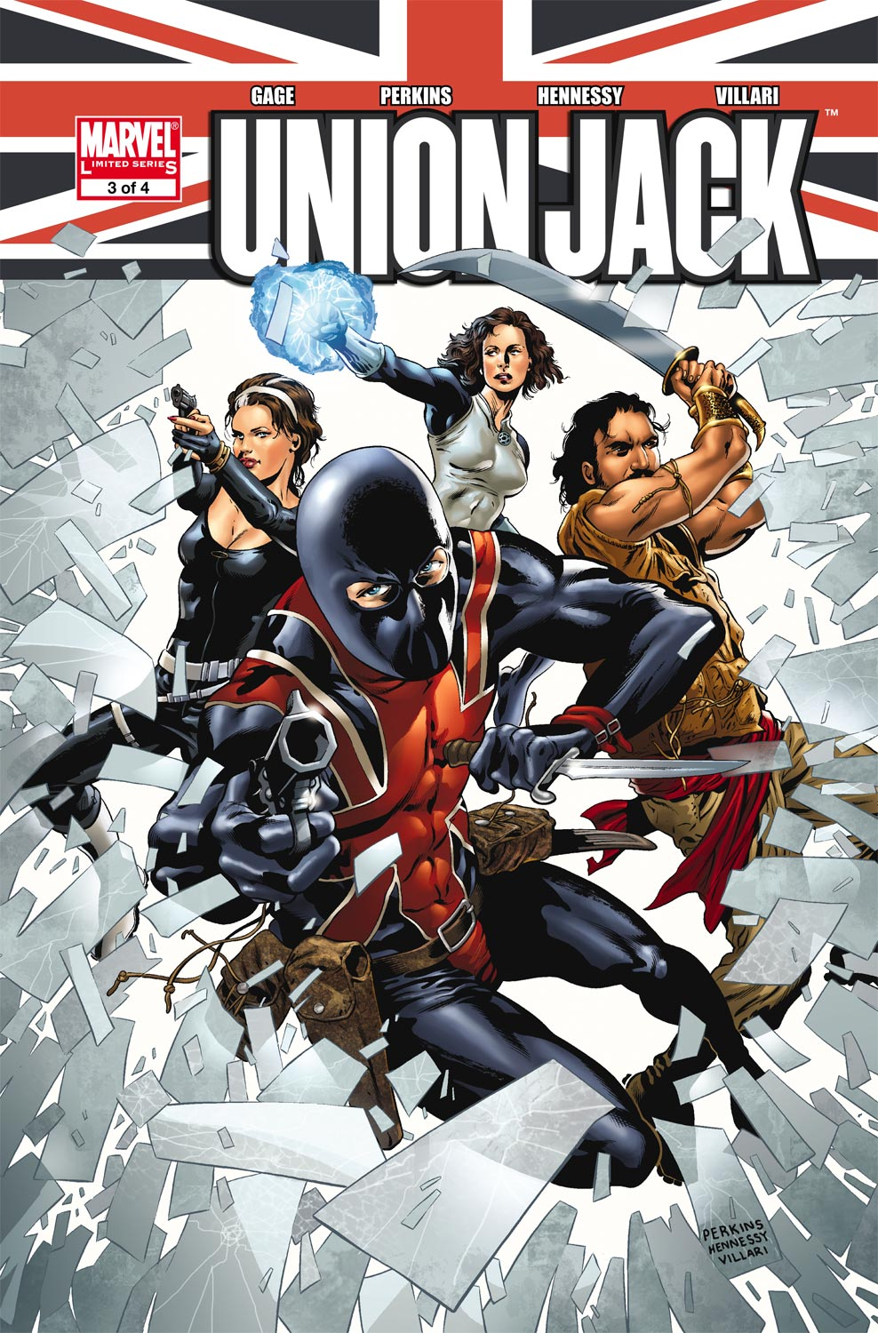 Read online Union Jack (2006) comic -  Issue #3 - 1