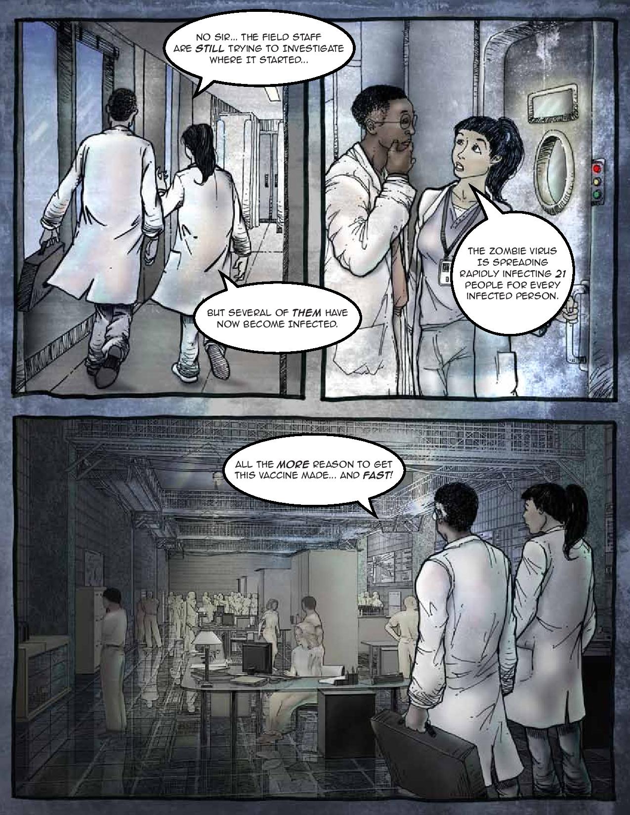 Read online Preparedness 101: A Zombie Pandemic comic -  Issue # Full - 18