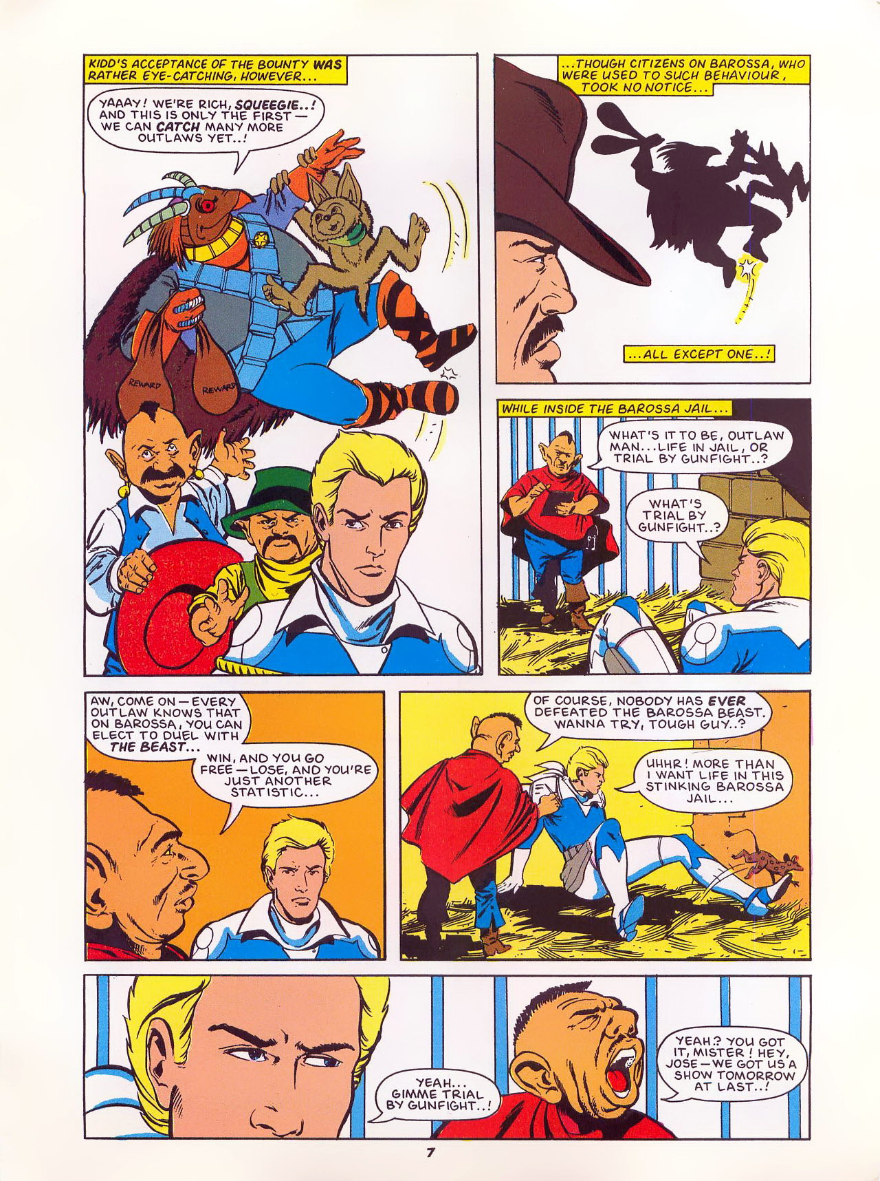 Read online Adventures of the Galaxy Rangers comic -  Issue #2 - 7