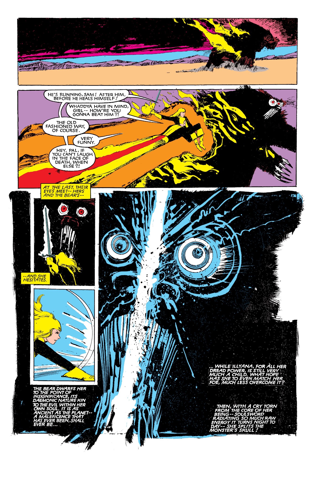 Read online The New Mutants: Demon Bear comic -  Issue # TPB - 75