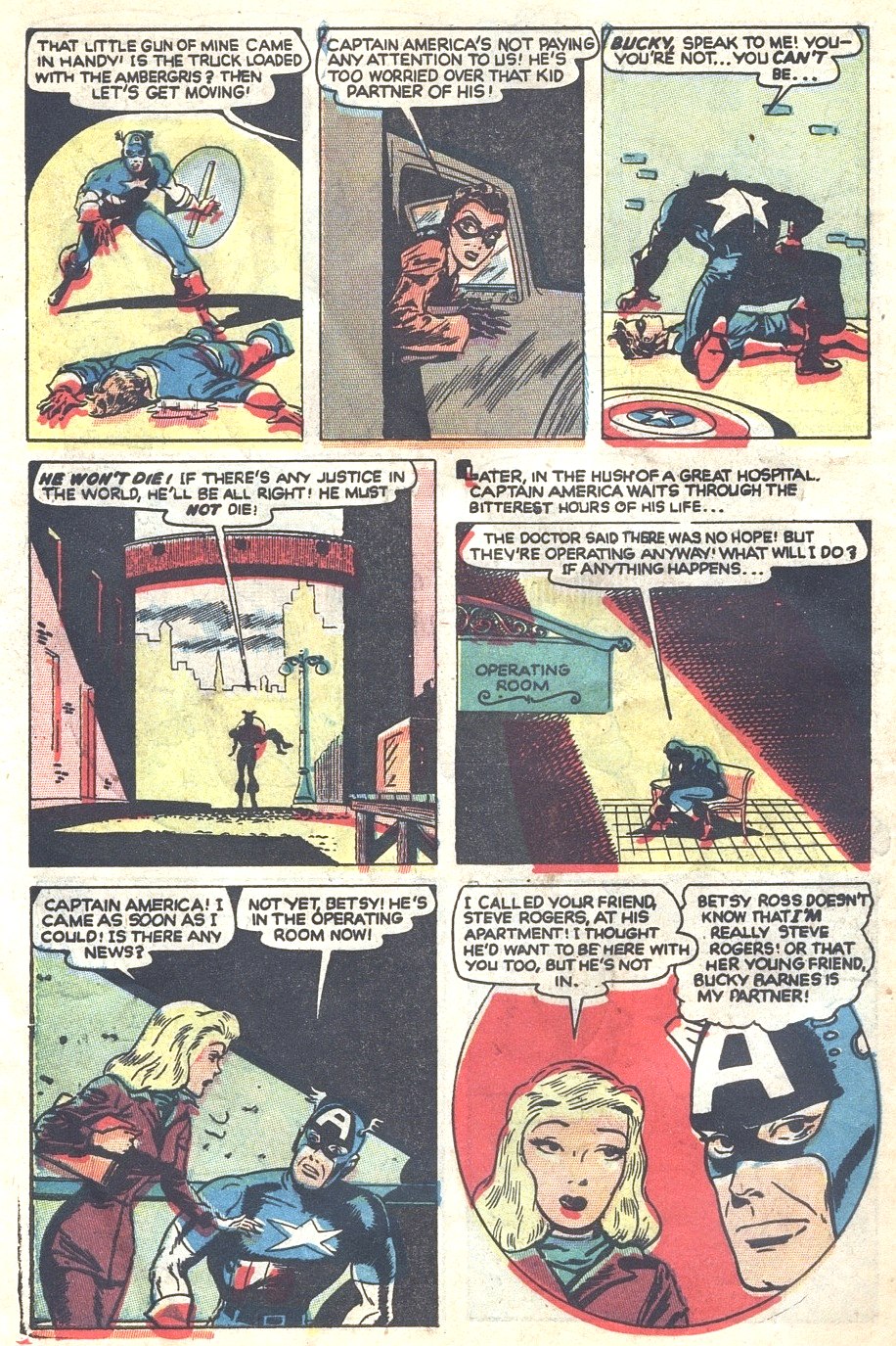 Read online Captain America Comics comic -  Issue #66 - 6