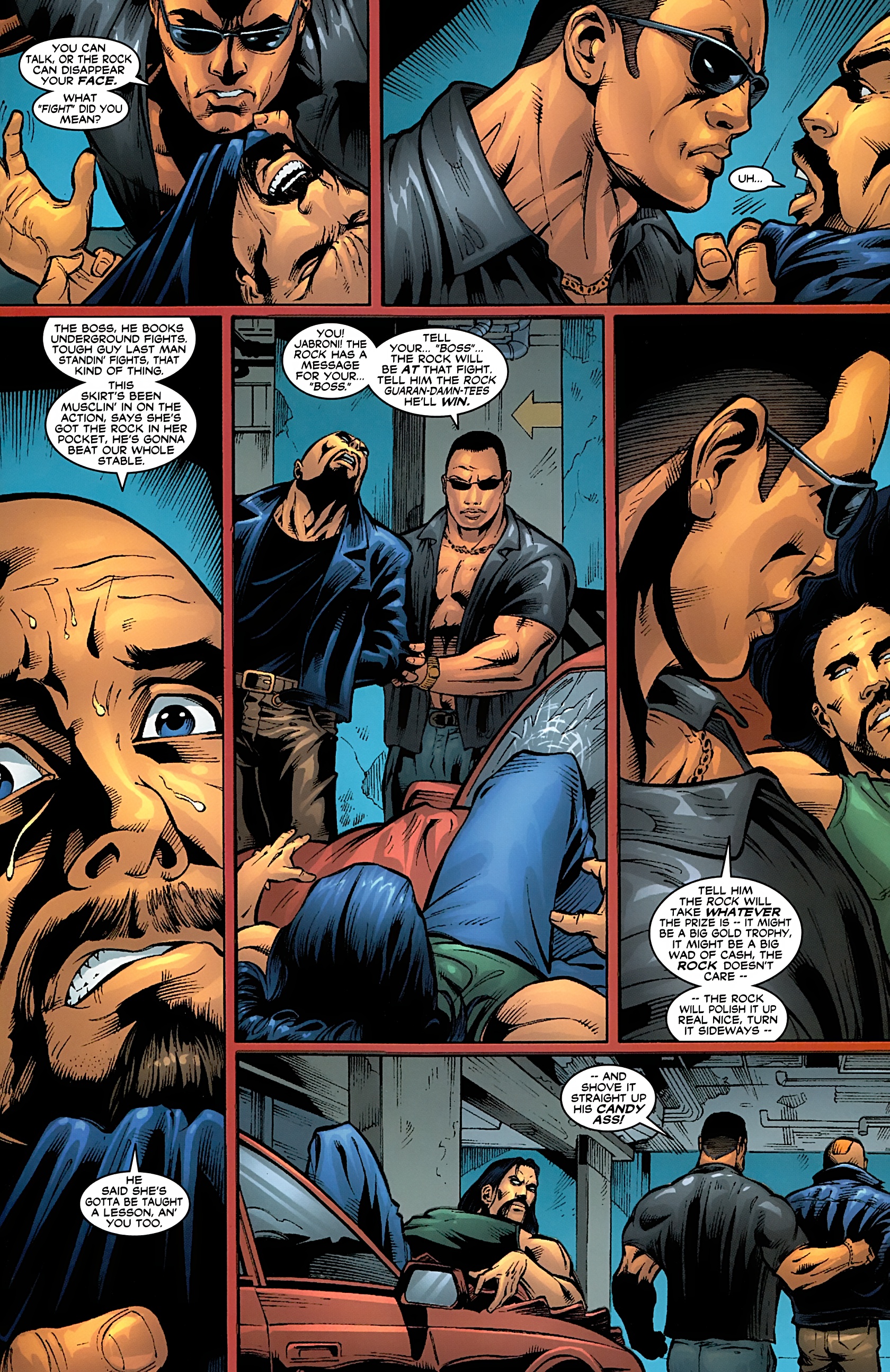 Read online The Rock comic -  Issue # Full - 7