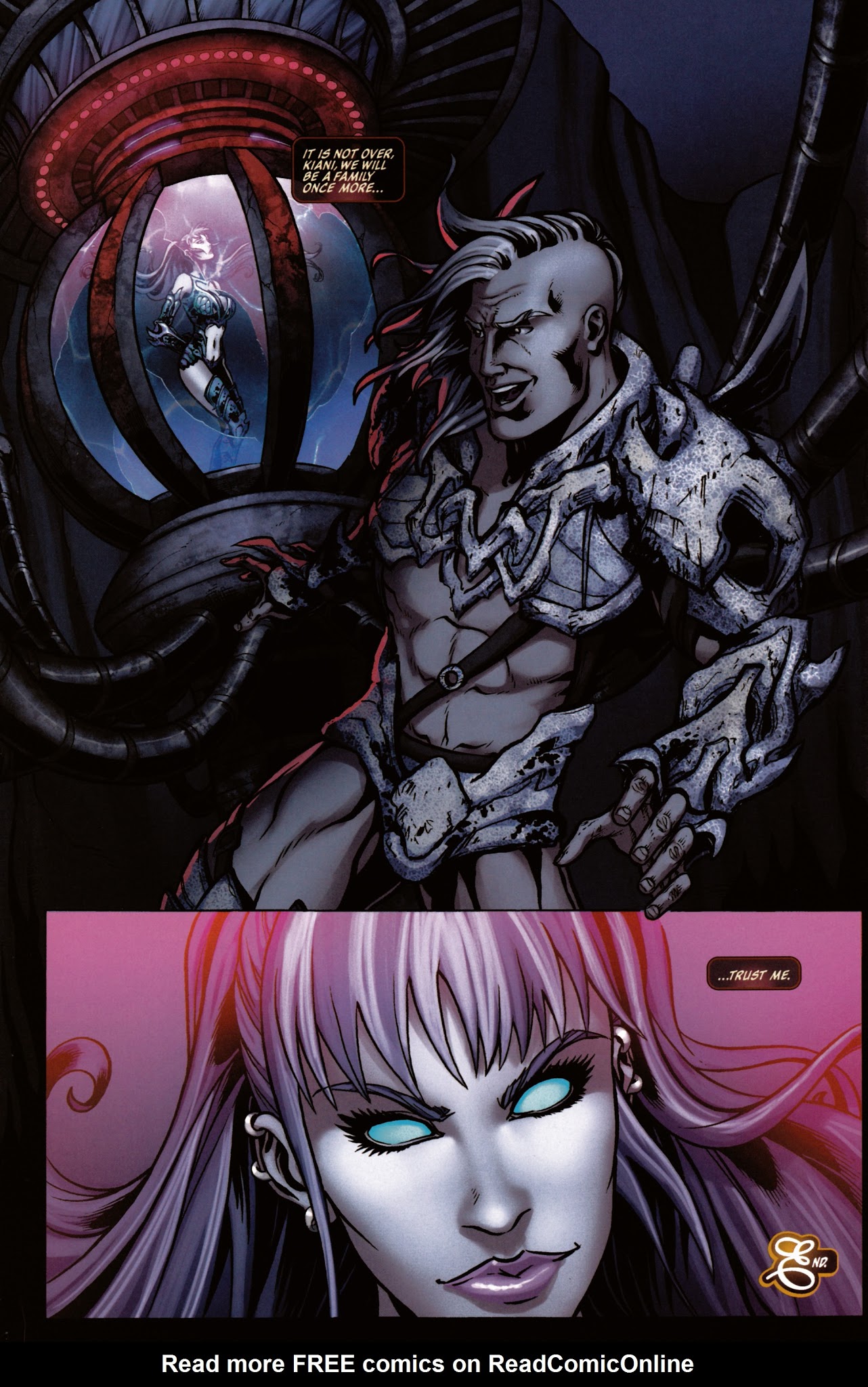 Read online Michael Turner's Fathom: Kiani comic -  Issue #4 - 25