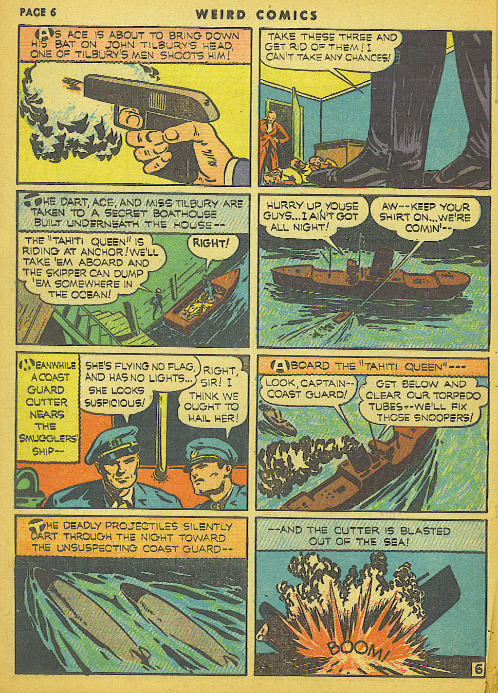 Read online Weird Comics comic -  Issue #11 - 8