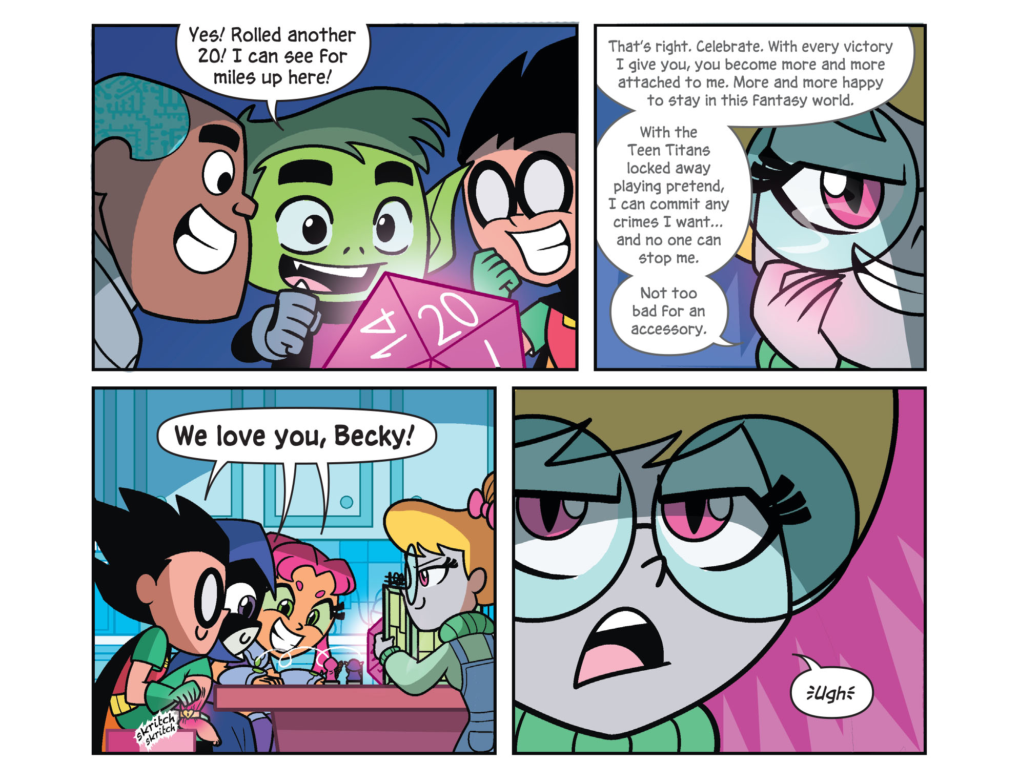 Read online Teen Titans Go! Roll With It! comic -  Issue #6 - 19