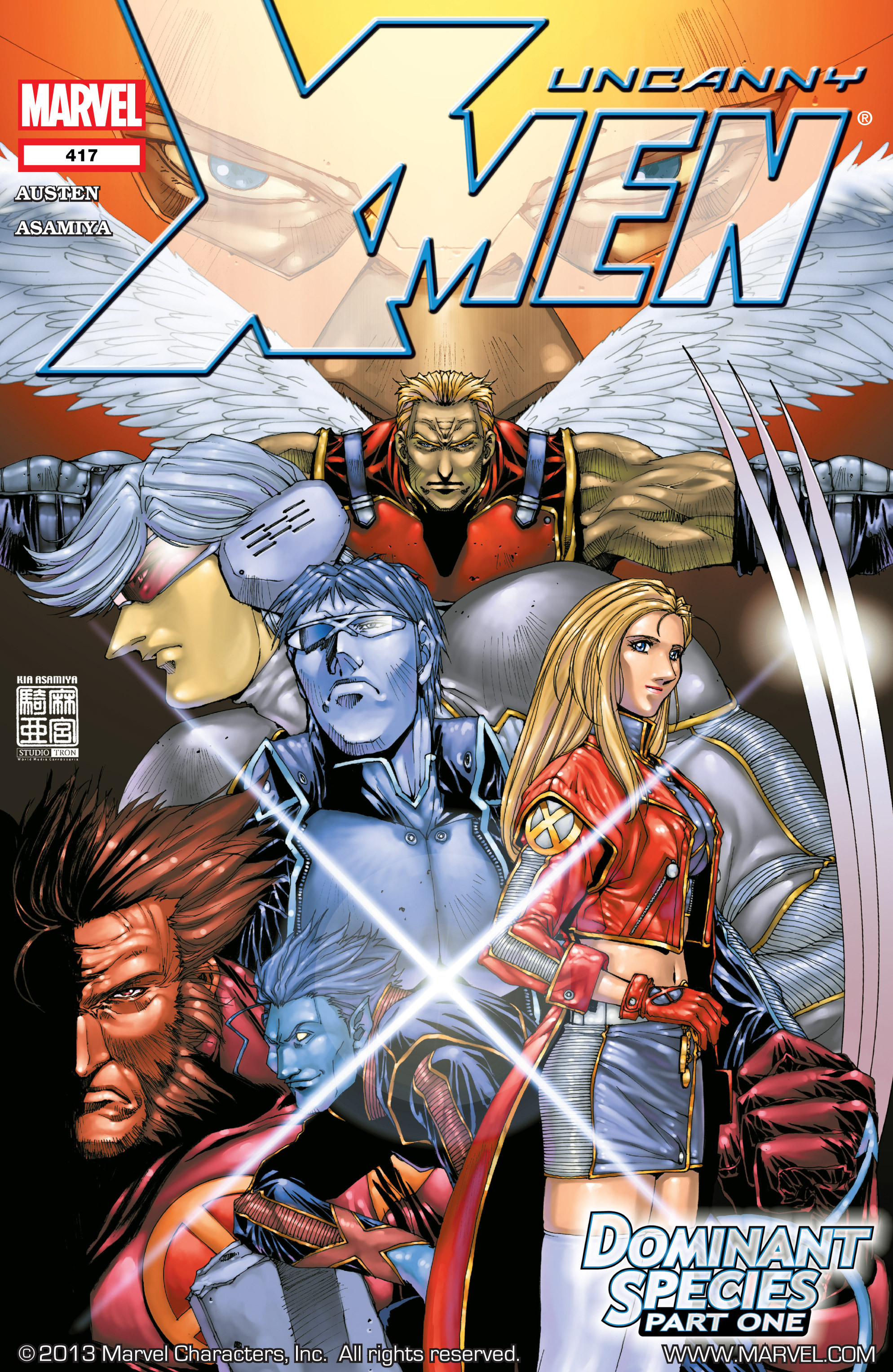 Read online Uncanny X-Men (1963) comic -  Issue #417 - 1