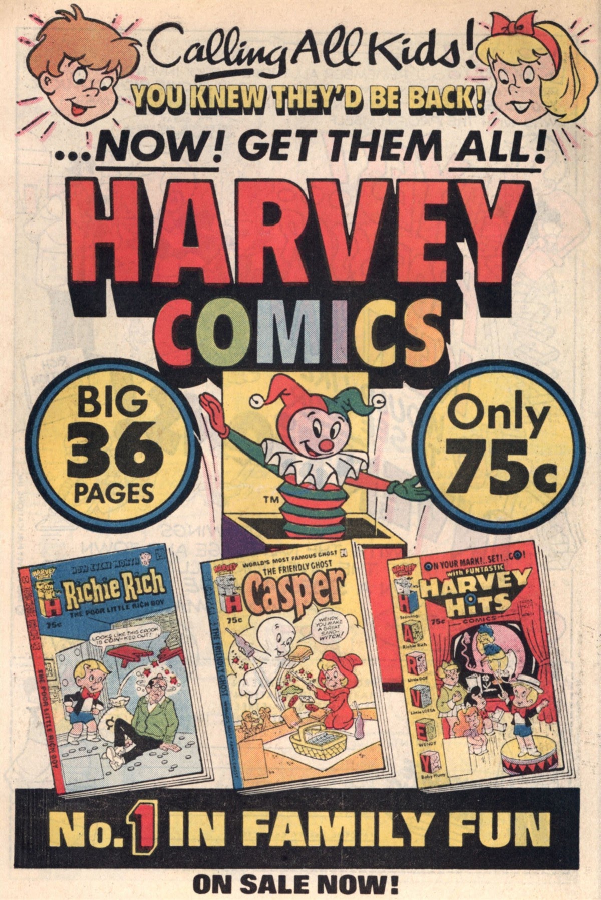Read online Harvey Hits Comics comic -  Issue #1 - 33