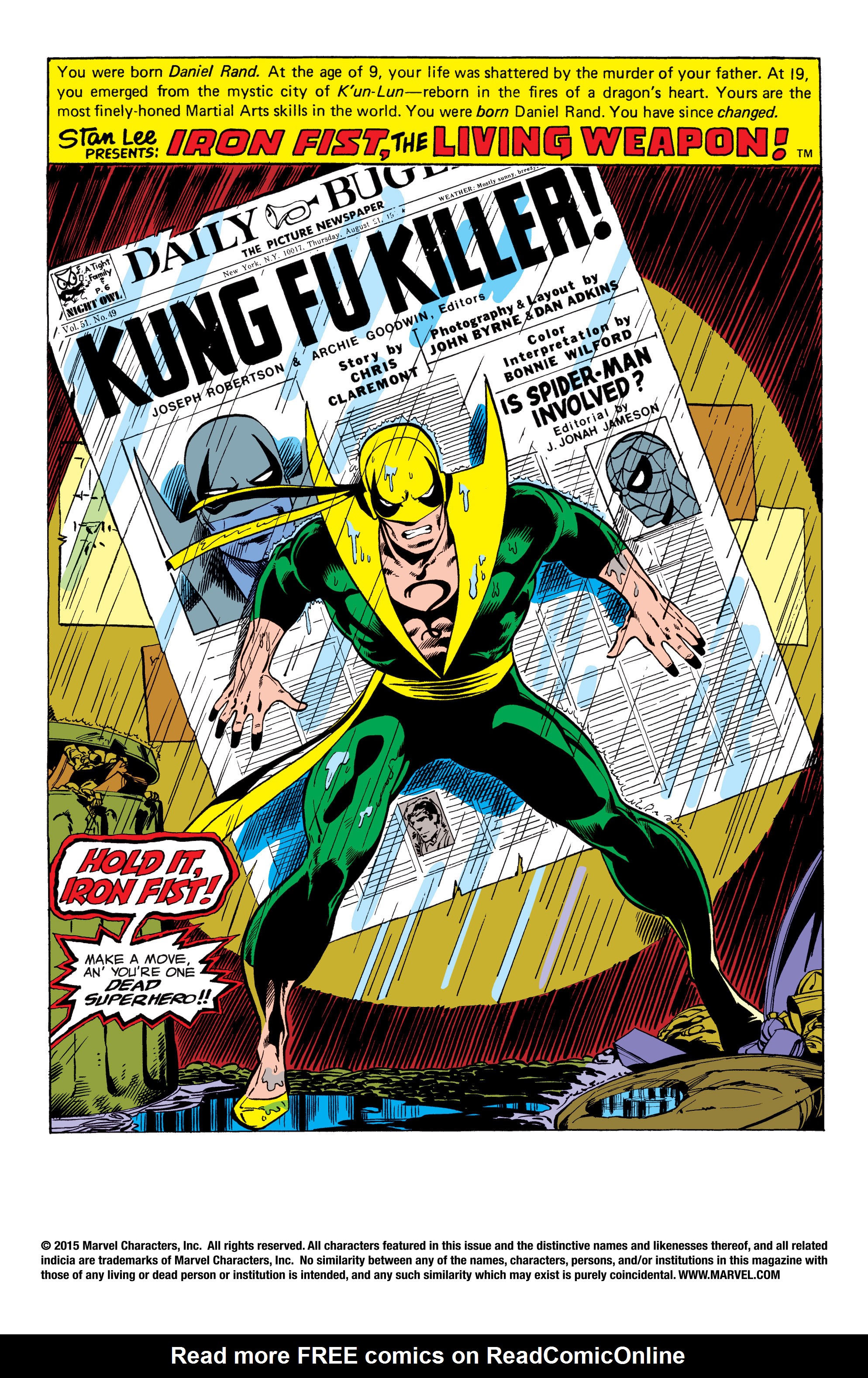 Read online Iron Fist (1975) comic -  Issue #10 - 2