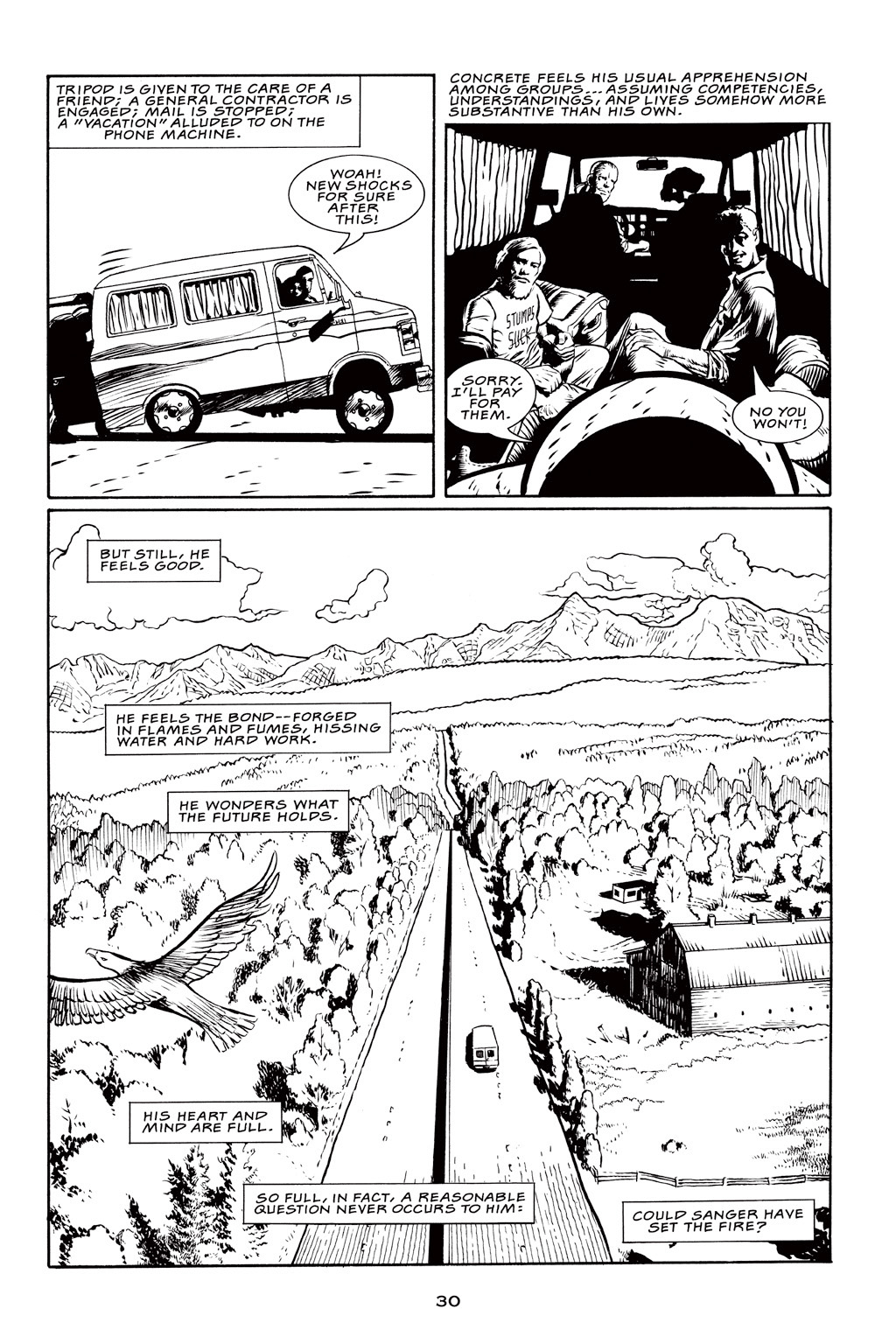 Read online Concrete: Think Like a Mountain comic -  Issue # TPB - 29