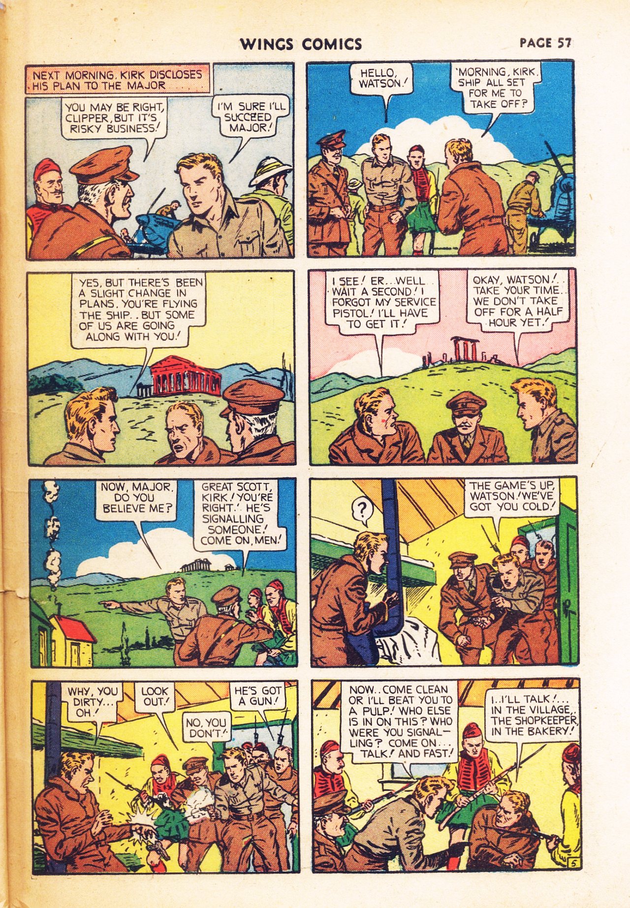 Read online Wings Comics comic -  Issue #8 - 59