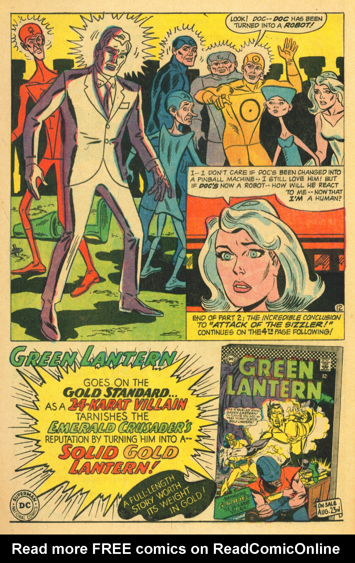 Metal Men (1963) Issue #22 #22 - English 16