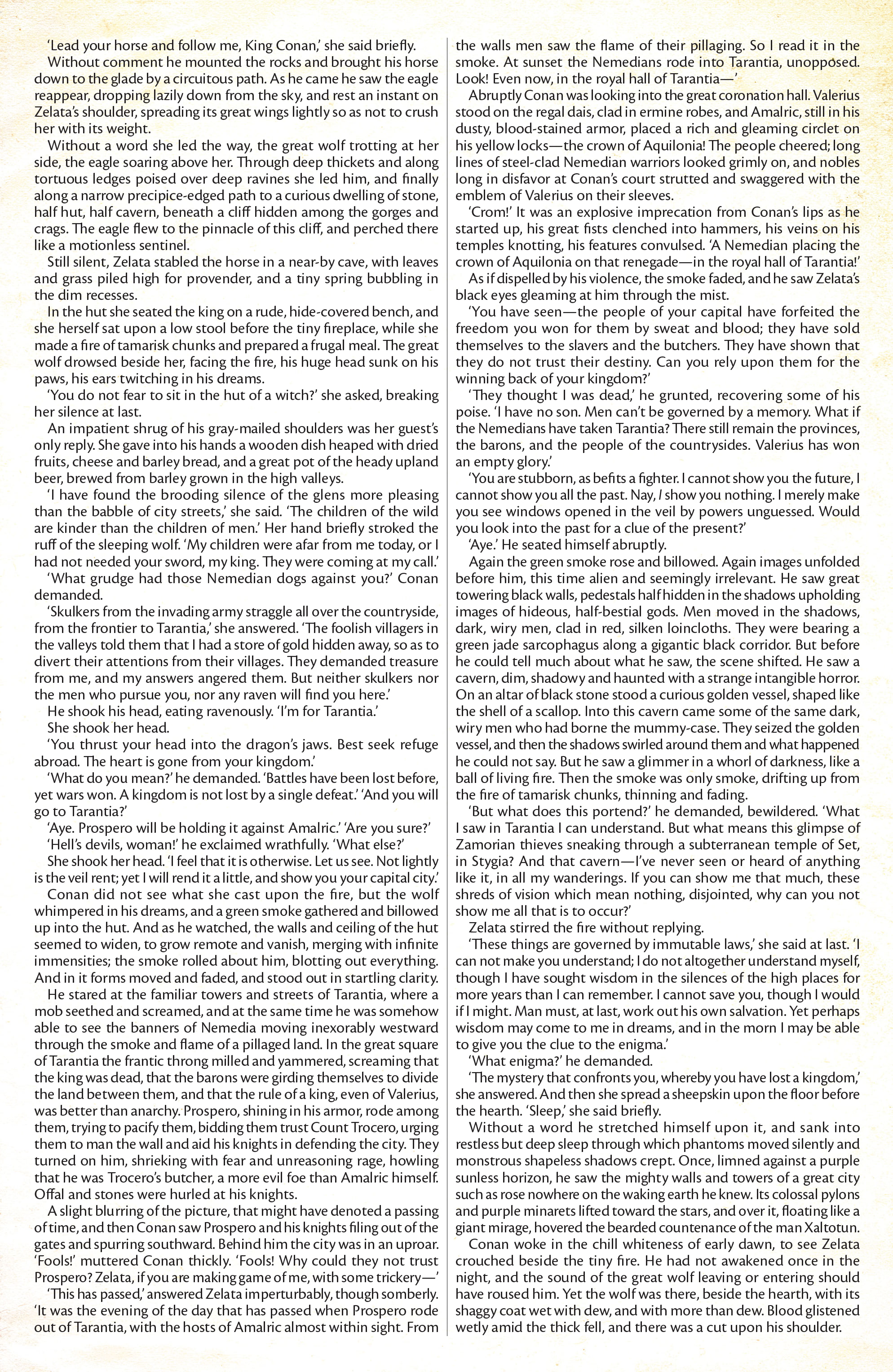 Read online The Cimmerian: Hour of the Dragon comic -  Issue #3 - 22