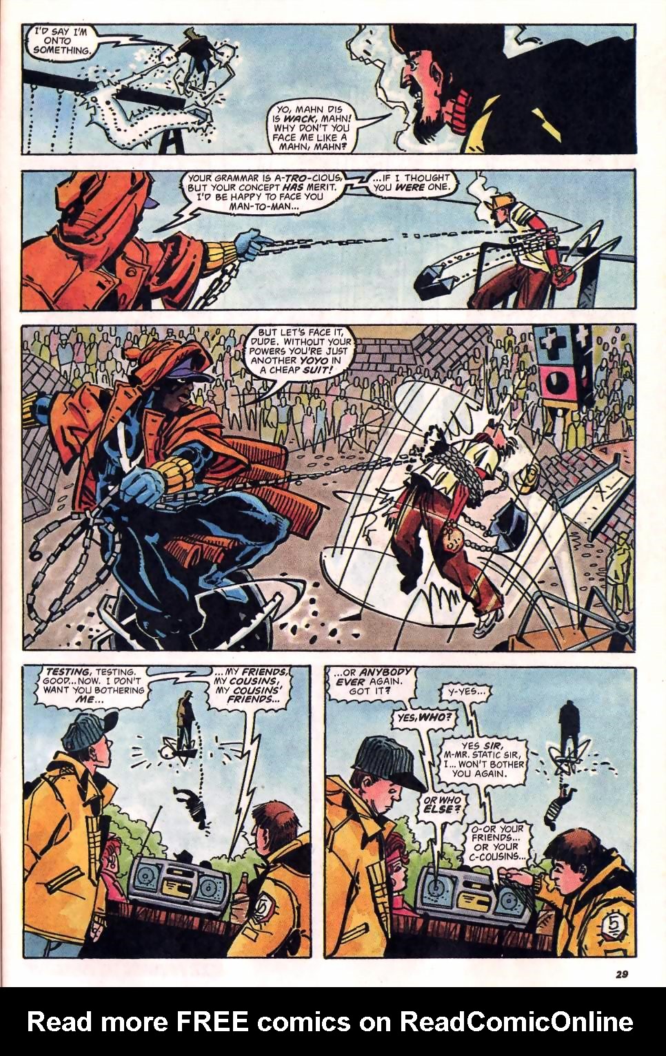 Read online Static comic -  Issue #2 - 22