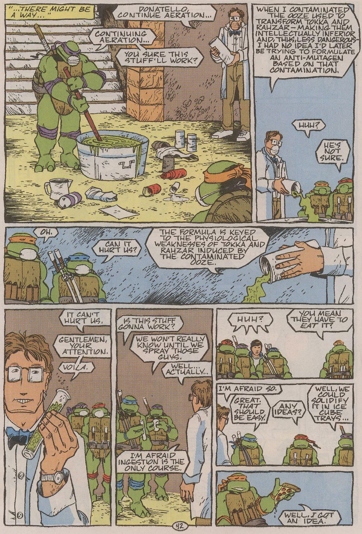 Read online Teenage Mutant Ninja Turtles II: The Secret of the Ooze Official Movie Adaptation comic -  Issue # Full - 43