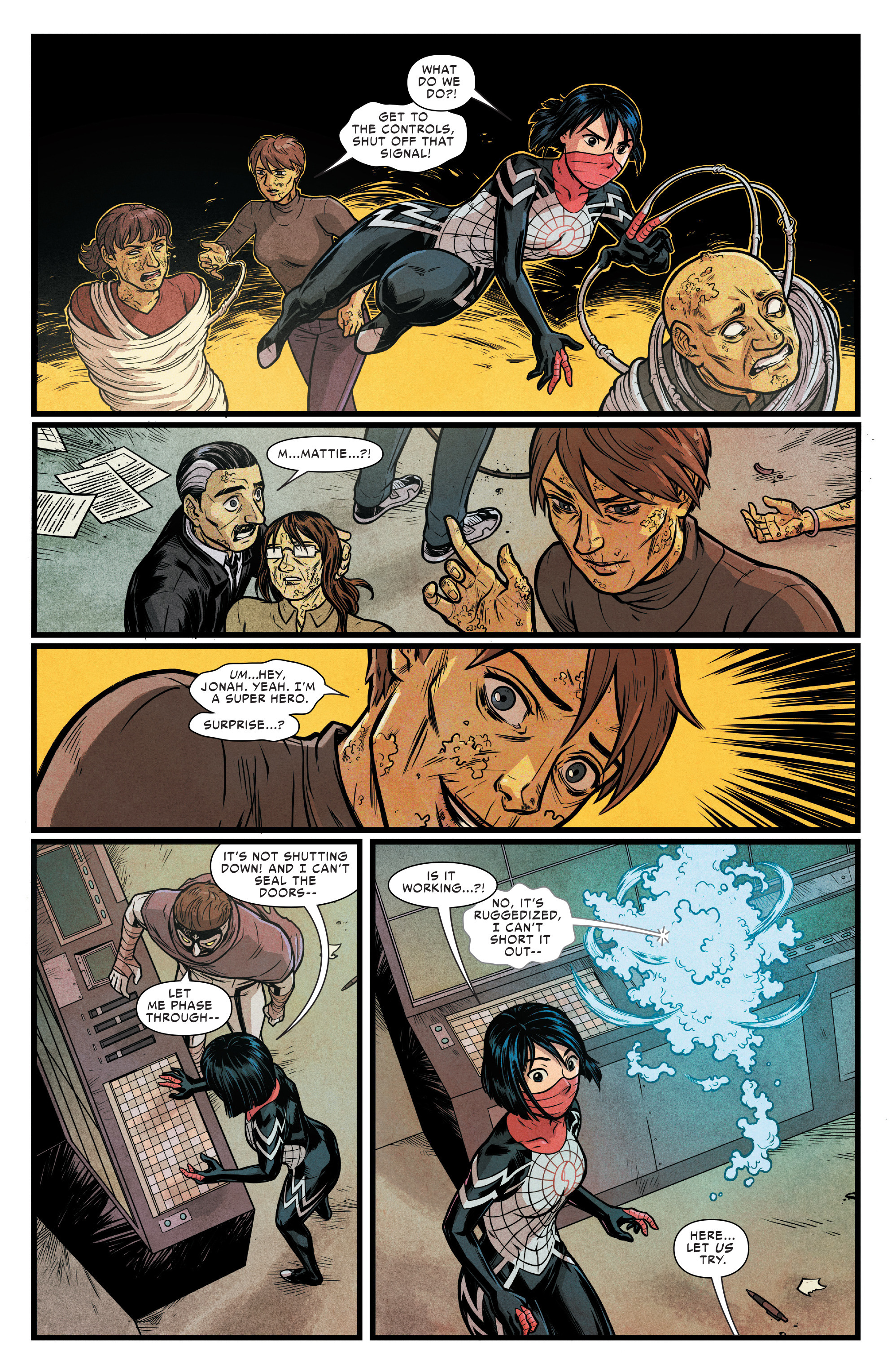 Read online Silk (2016) comic -  Issue #17 - 14