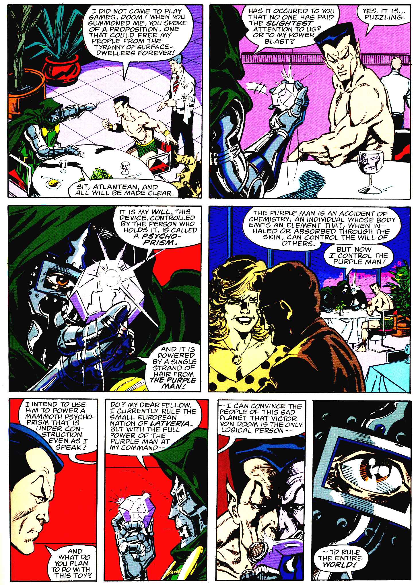 Read online Marvel Graphic Novel comic -  Issue #27 - Avengers - Emperor Doom - 8