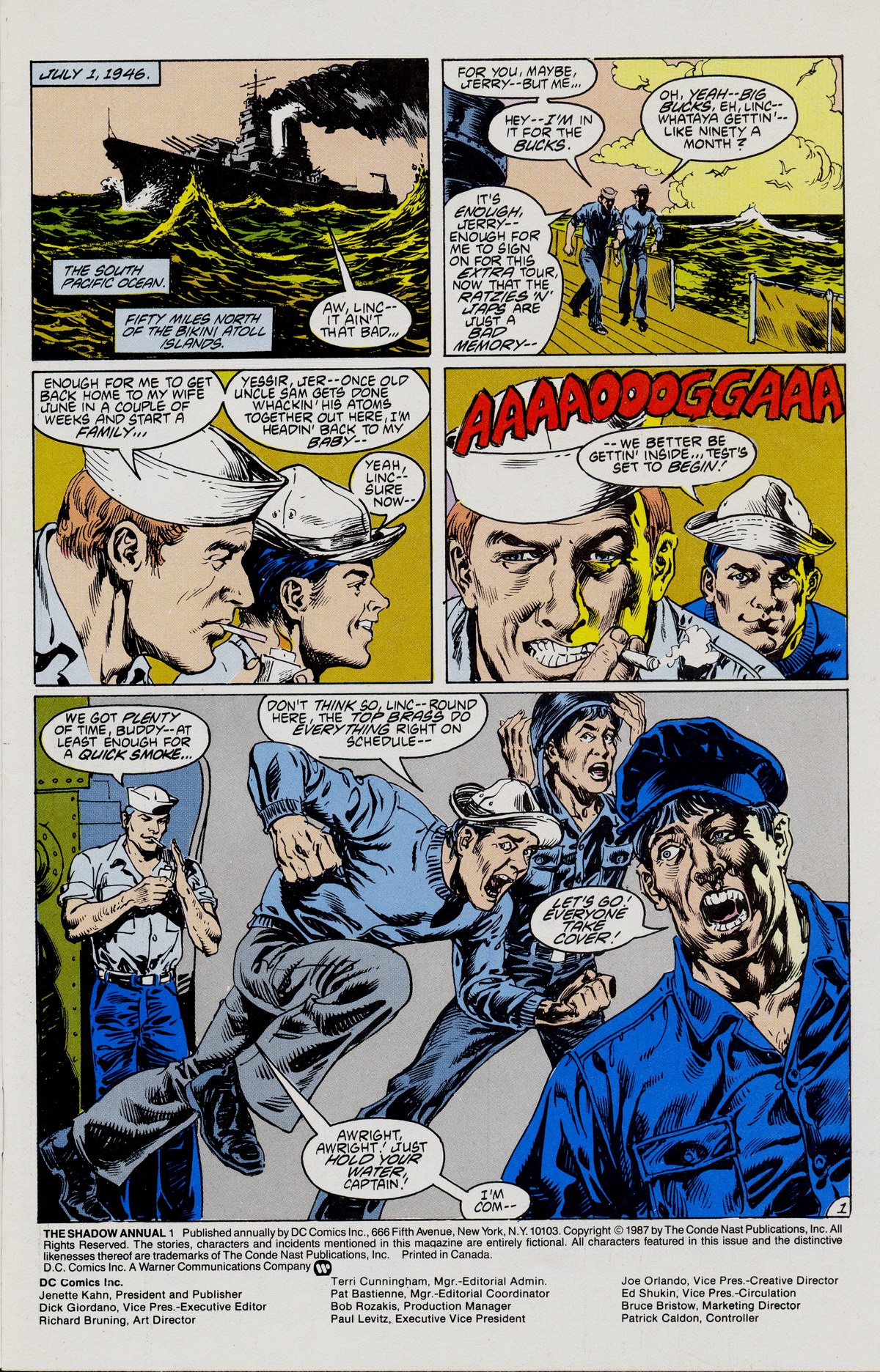 Read online The Shadow (1987) comic -  Issue # Annual 1 - 3