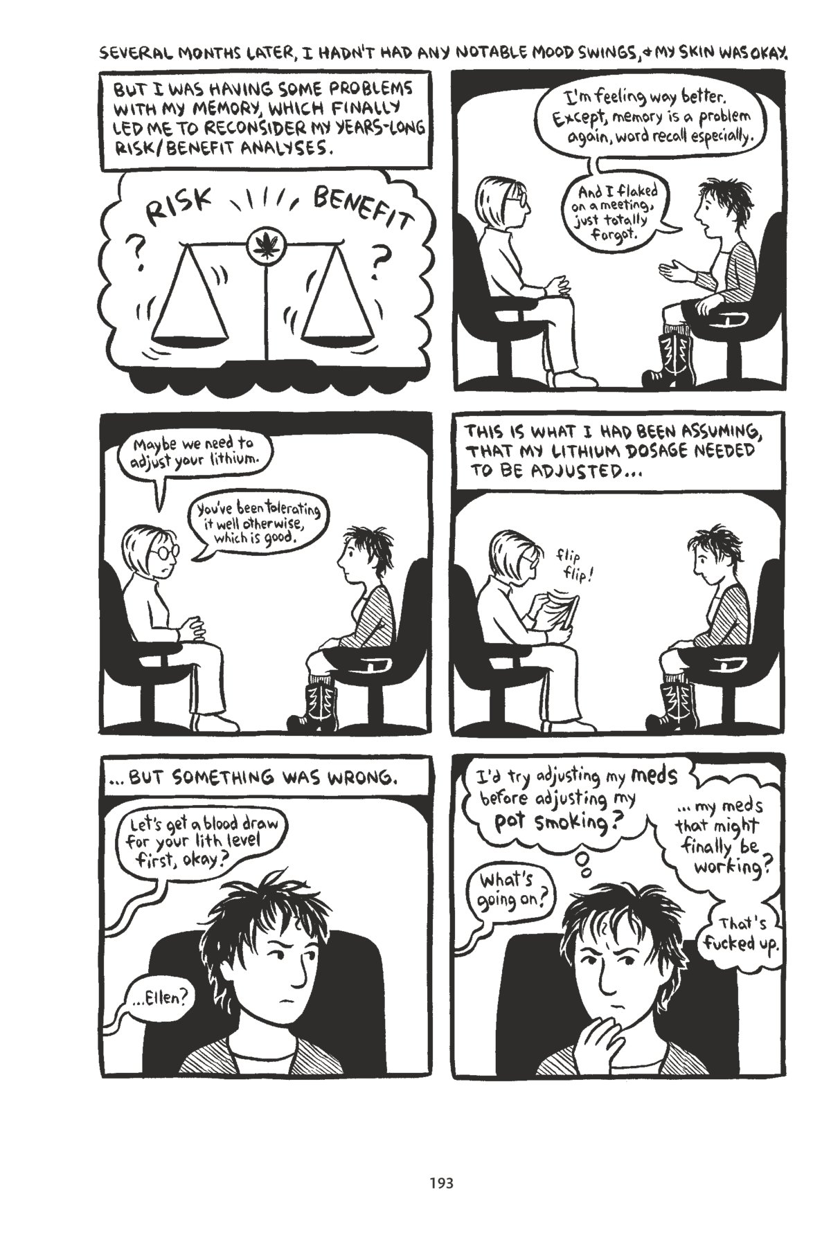 Read online Marbles: Mania, Depression, Michelangelo, and Me: A Graphic Memoir comic -  Issue # TPB - 185