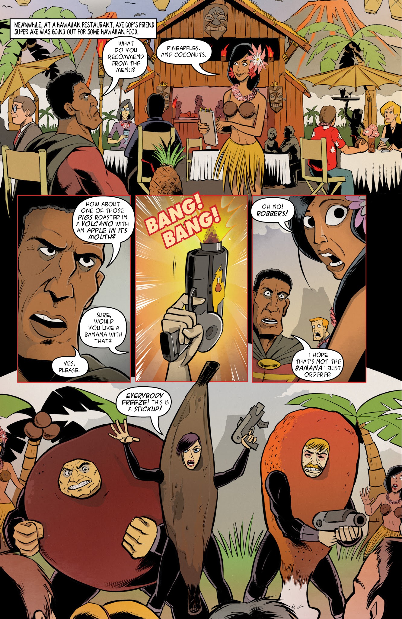 Read online Axe Cop comic -  Issue # TPB 6 - 11