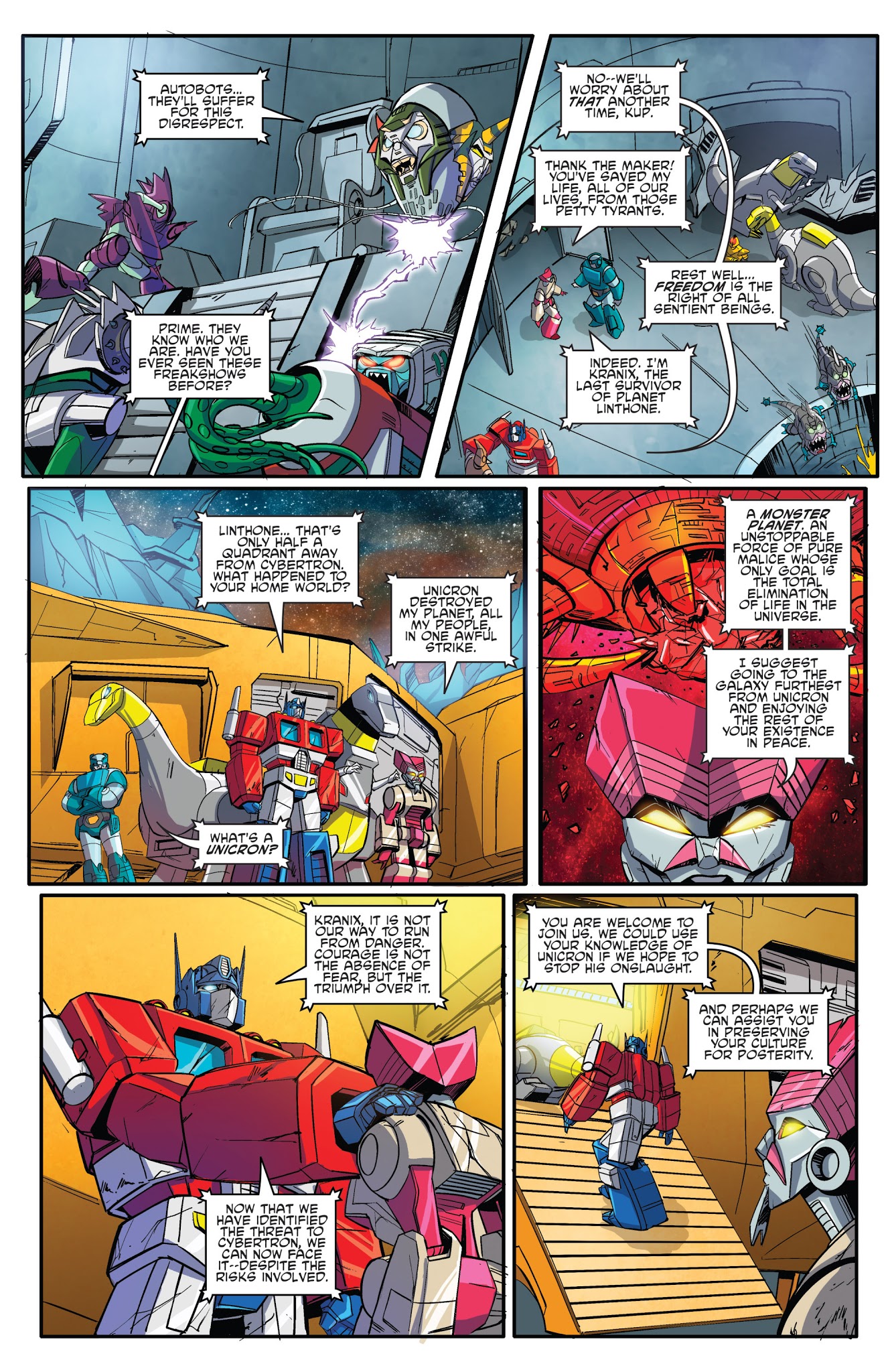 Read online Transformers: Deviations comic -  Issue # Full - 18