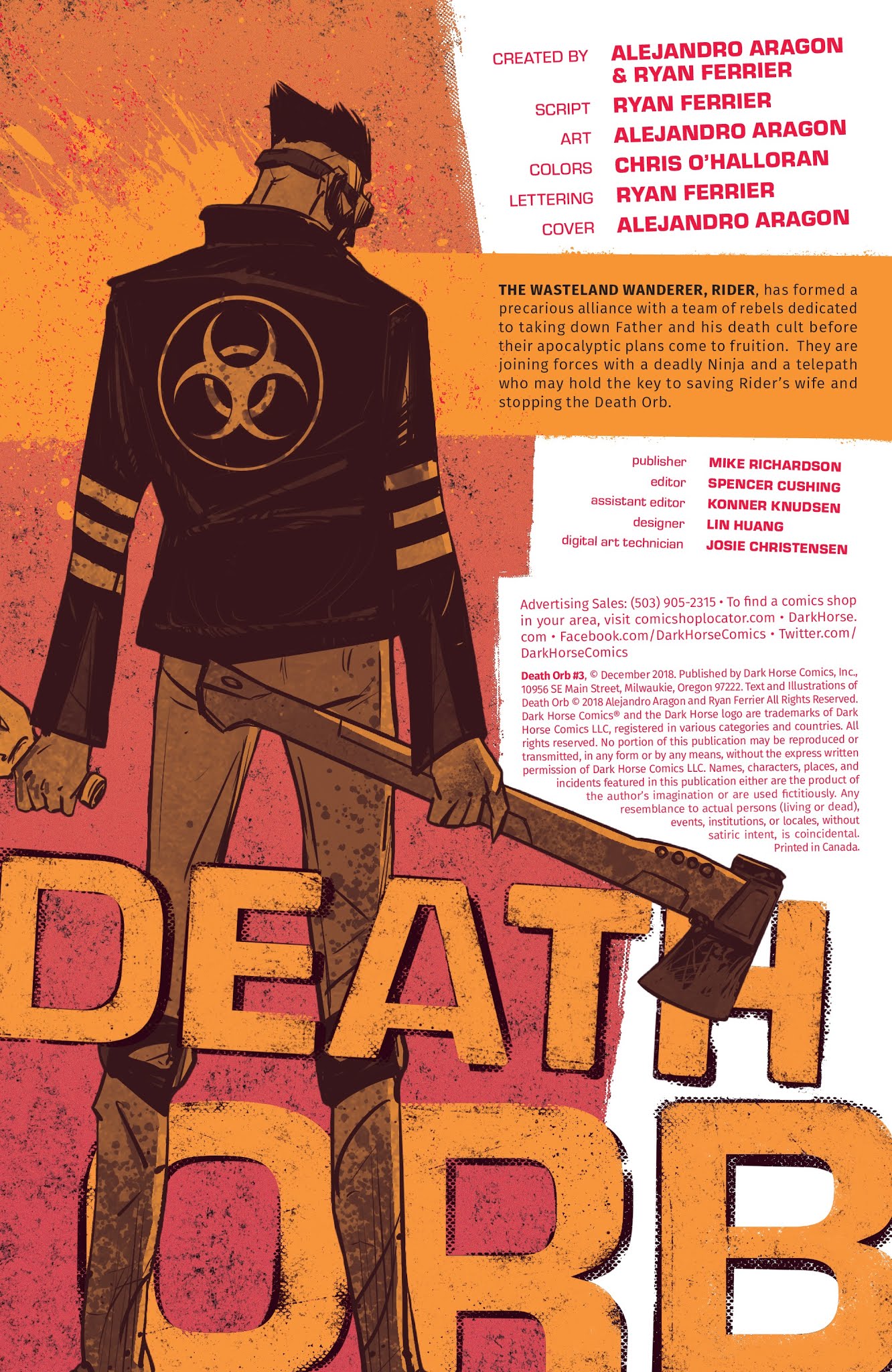 Read online Death Orb comic -  Issue #3 - 2