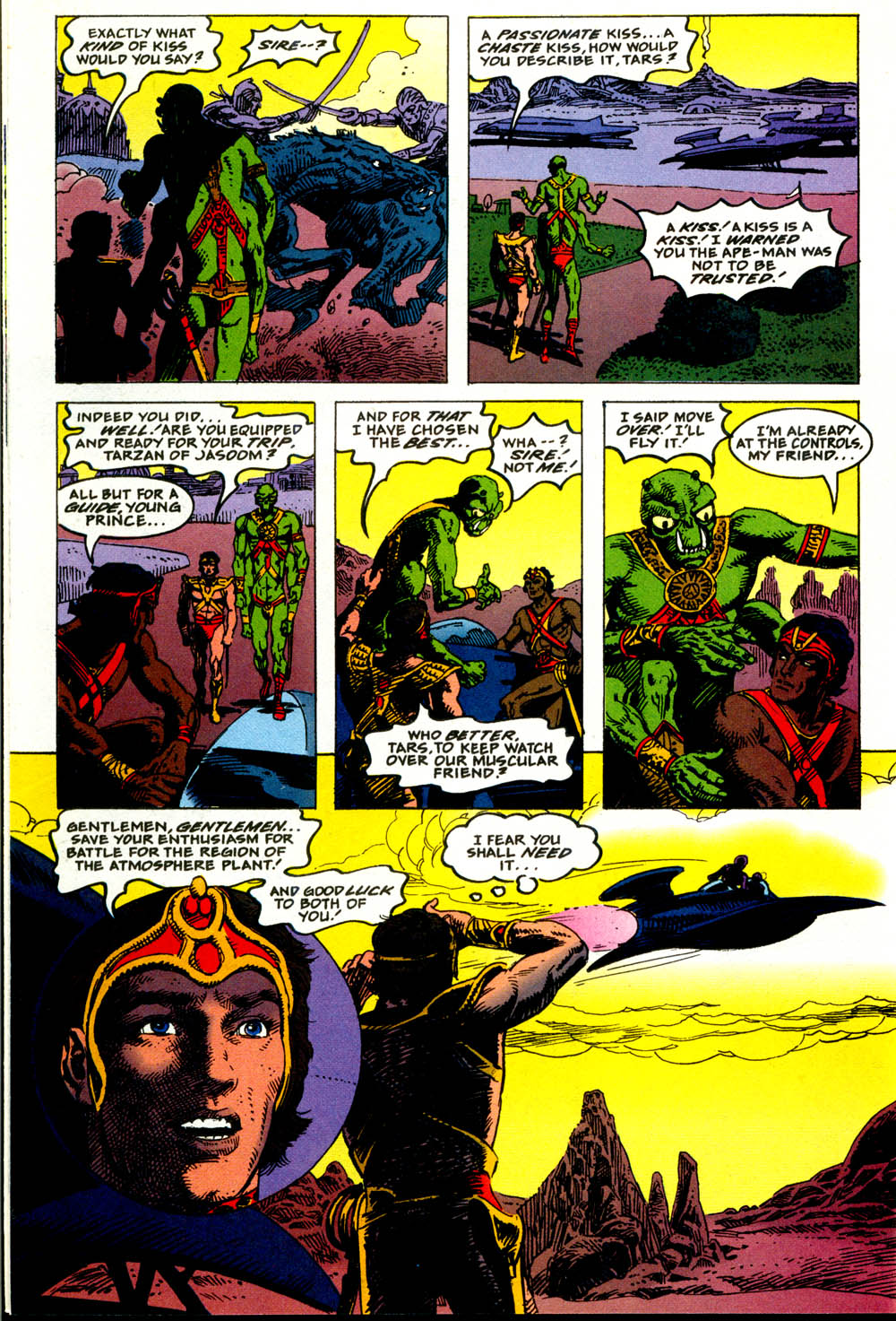 Read online Tarzan/John Carter: Warlords of Mars comic -  Issue #3 - 12