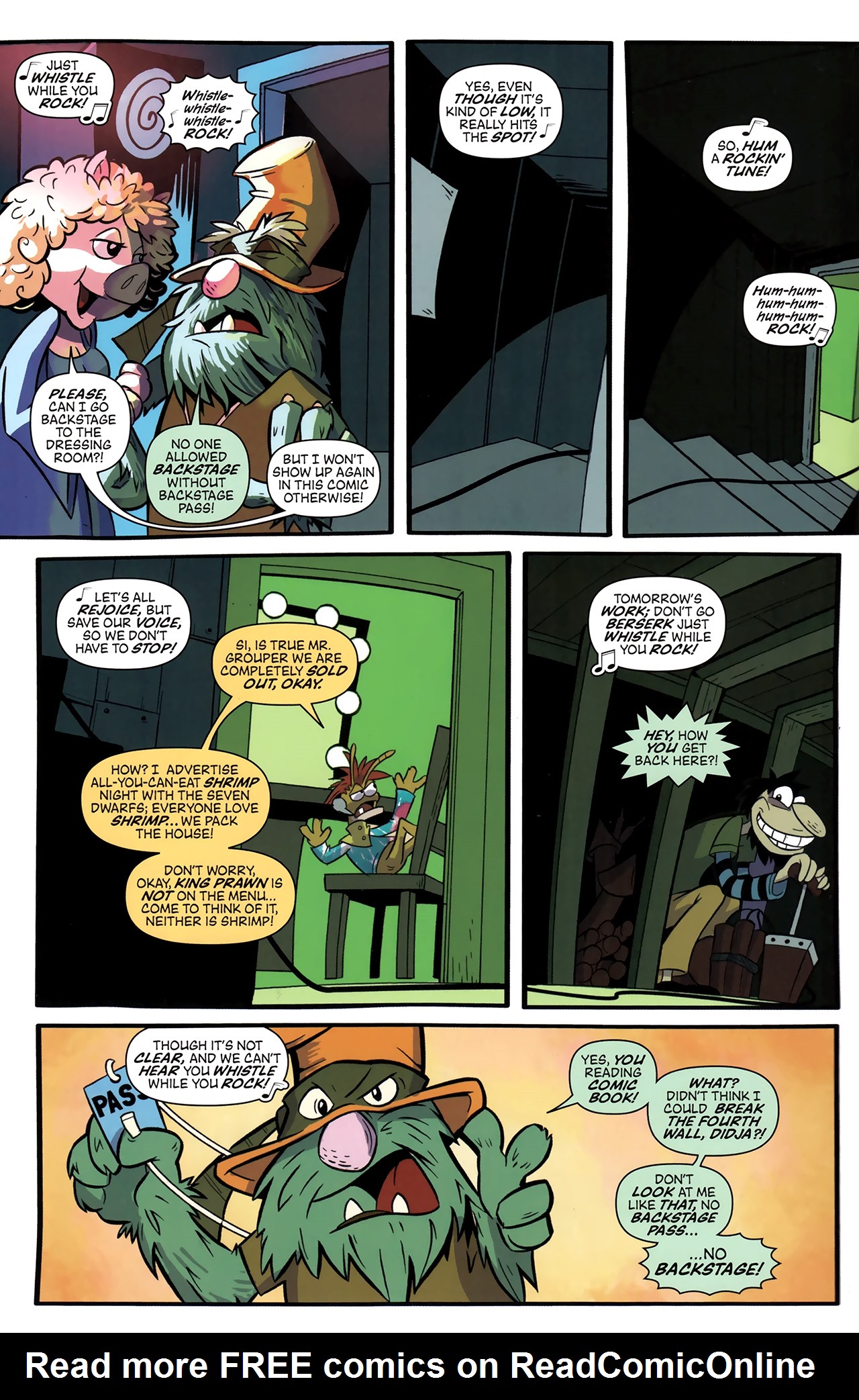 Read online Muppet Snow White comic -  Issue #3 - 6