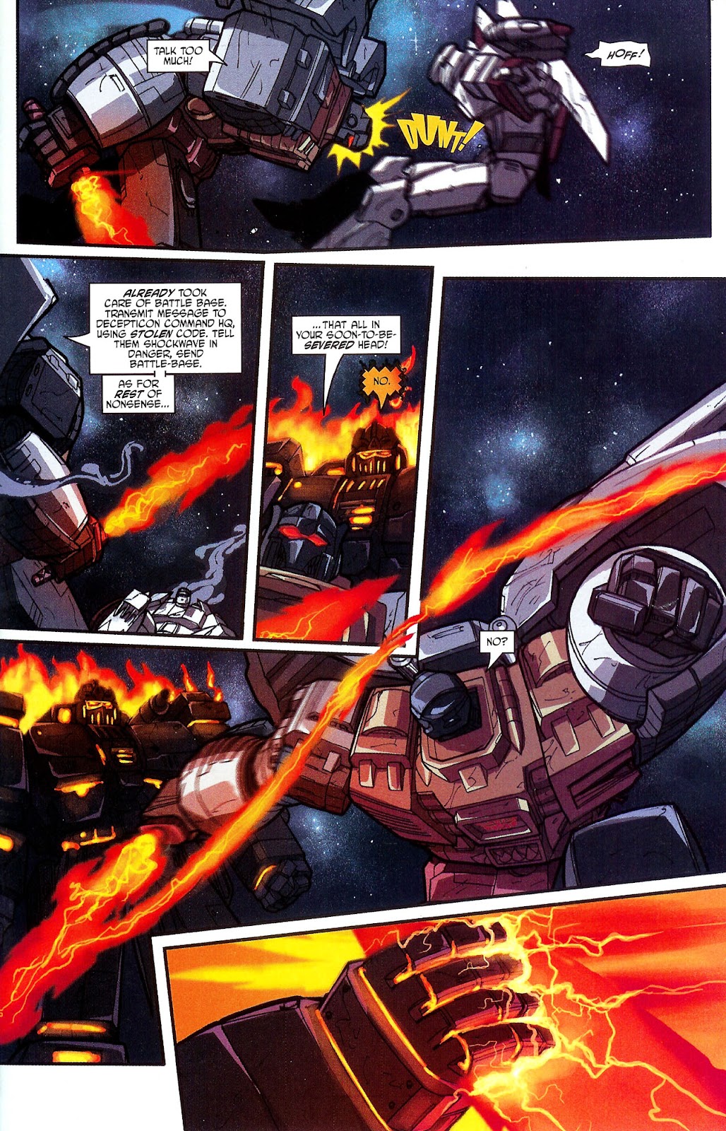 Transformers War Within: The Dark Ages issue 4 - Page 21
