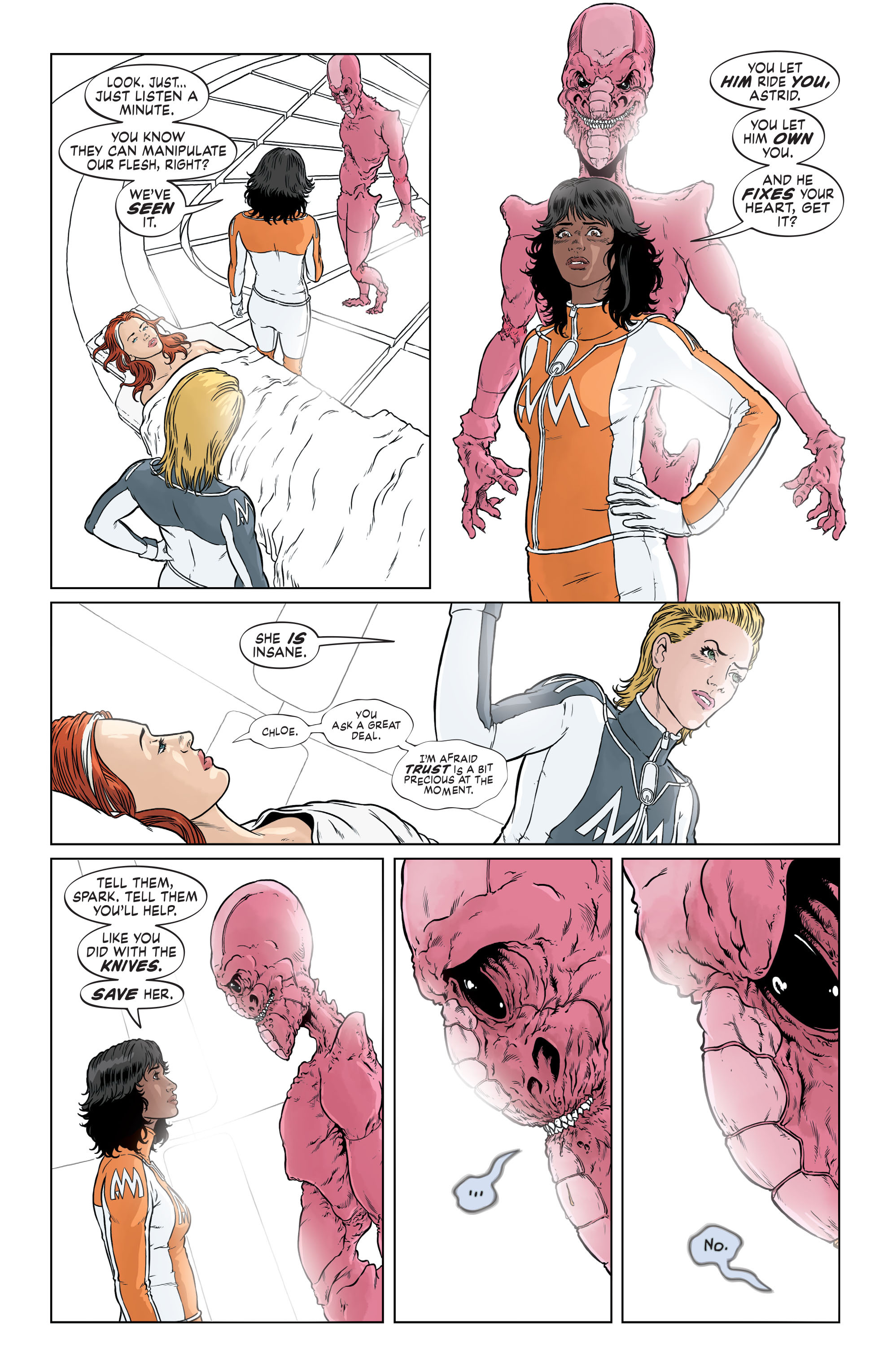 Read online Clean Room comic -  Issue #9 - 11