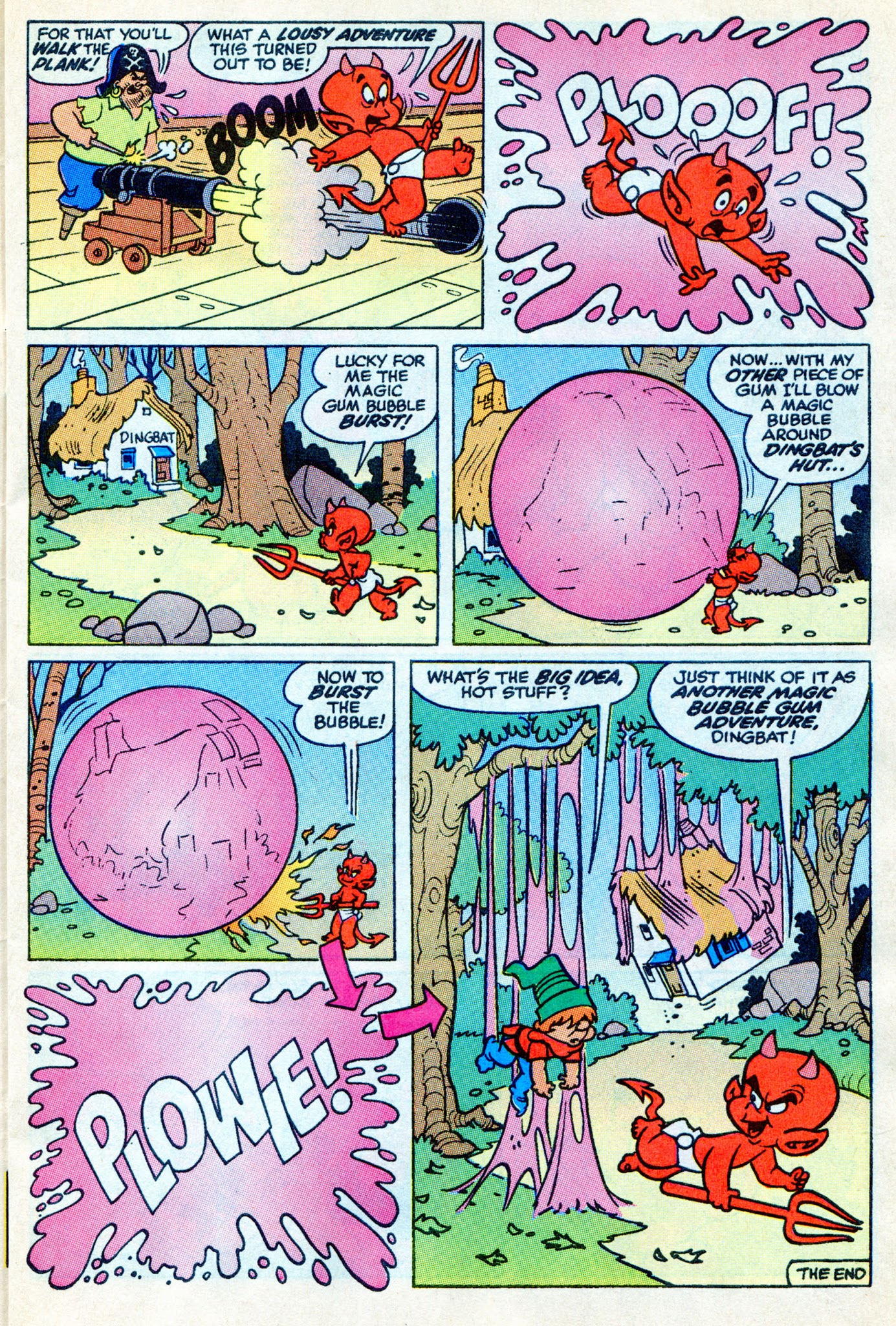 Read online Hot Stuff, the Little Devil comic -  Issue #174 - 7