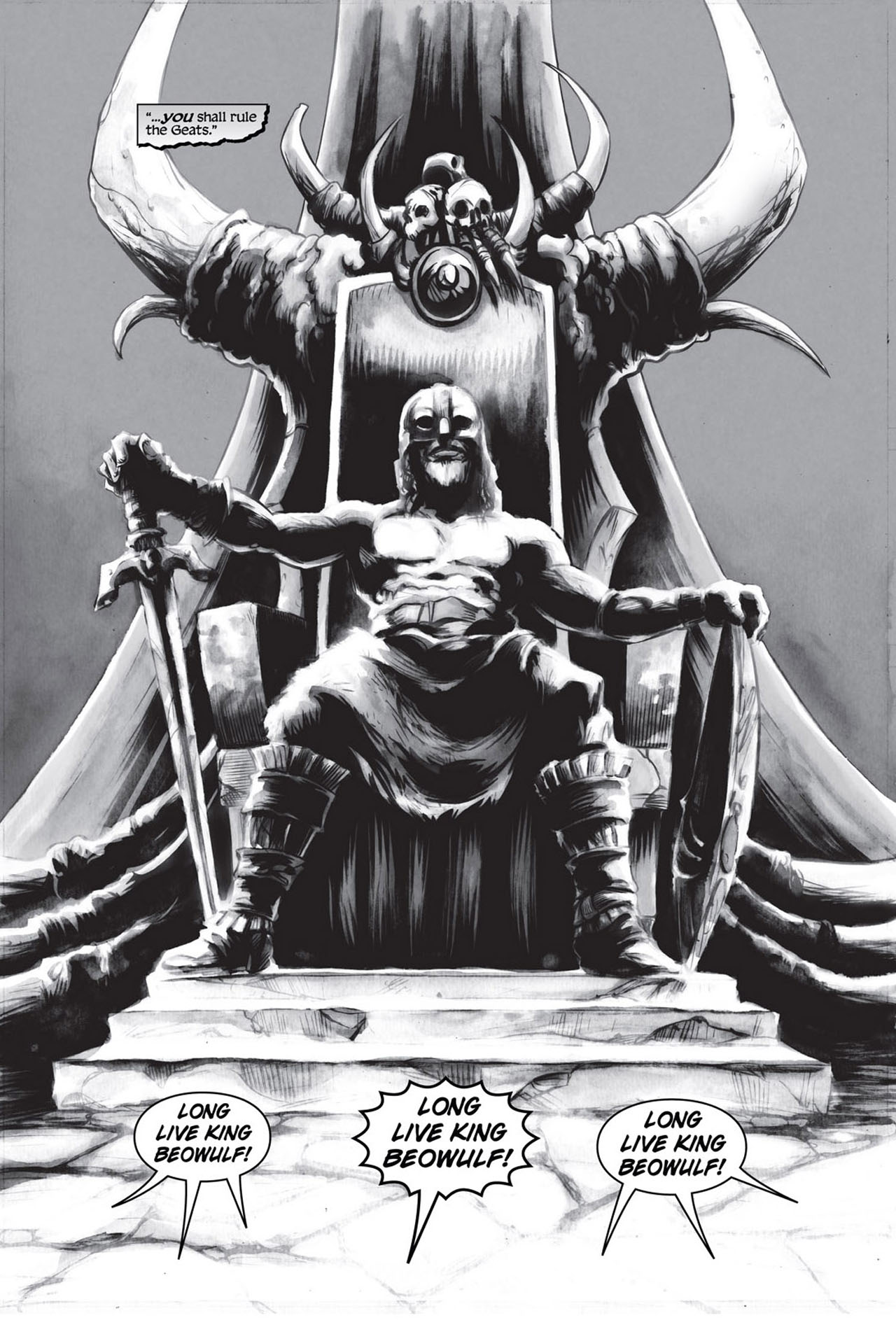 Read online Beowulf: The Graphic Novel comic -  Issue # Full - 45