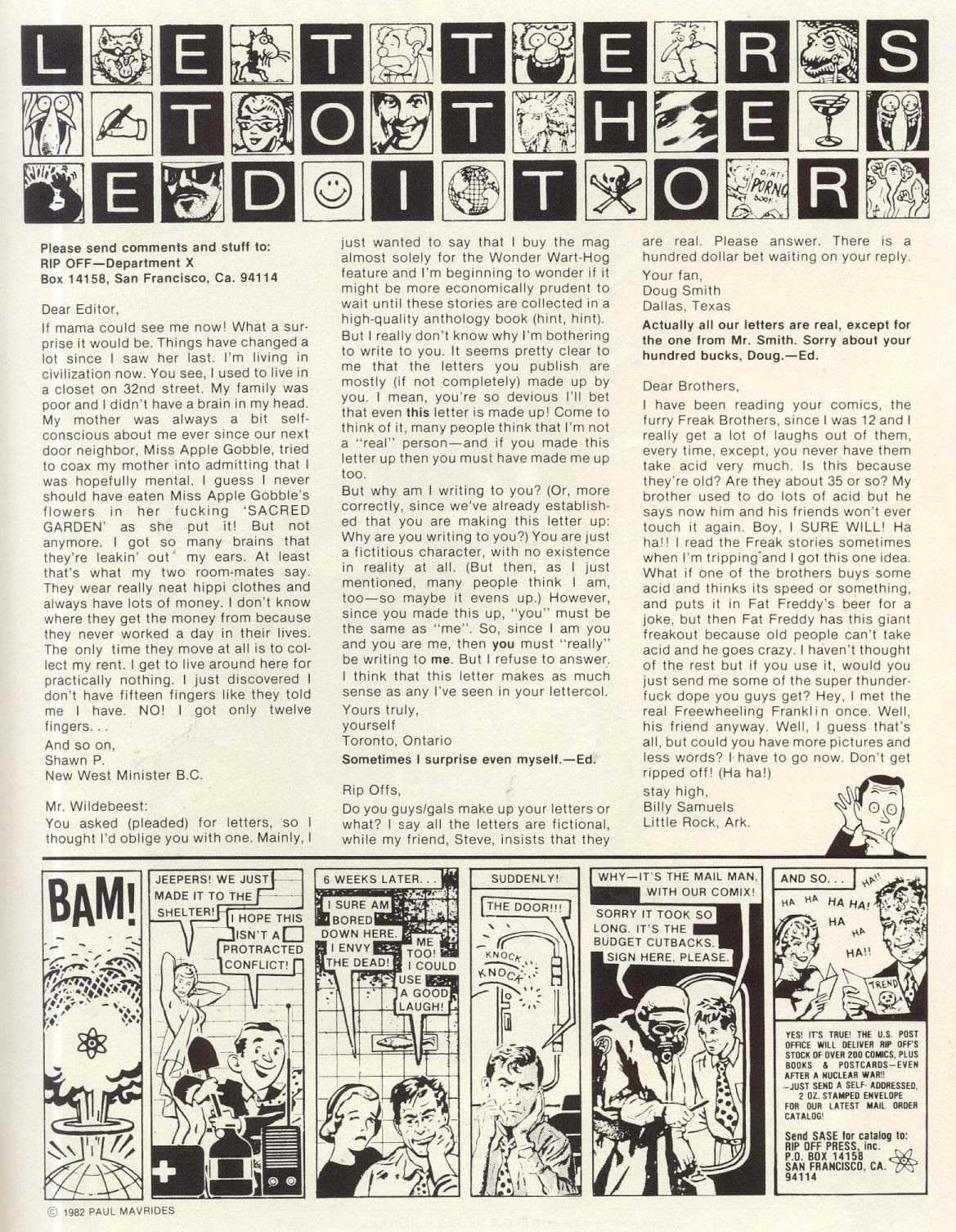Read online Rip Off Comix comic -  Issue #11 - 75