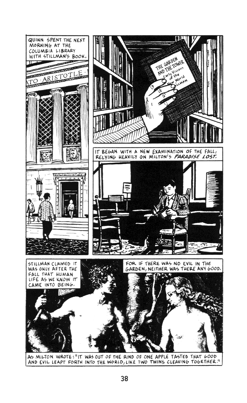 Read online Neon Lit: Paul Auster's City of Glass comic -  Issue # TPB (Part 1) - 44