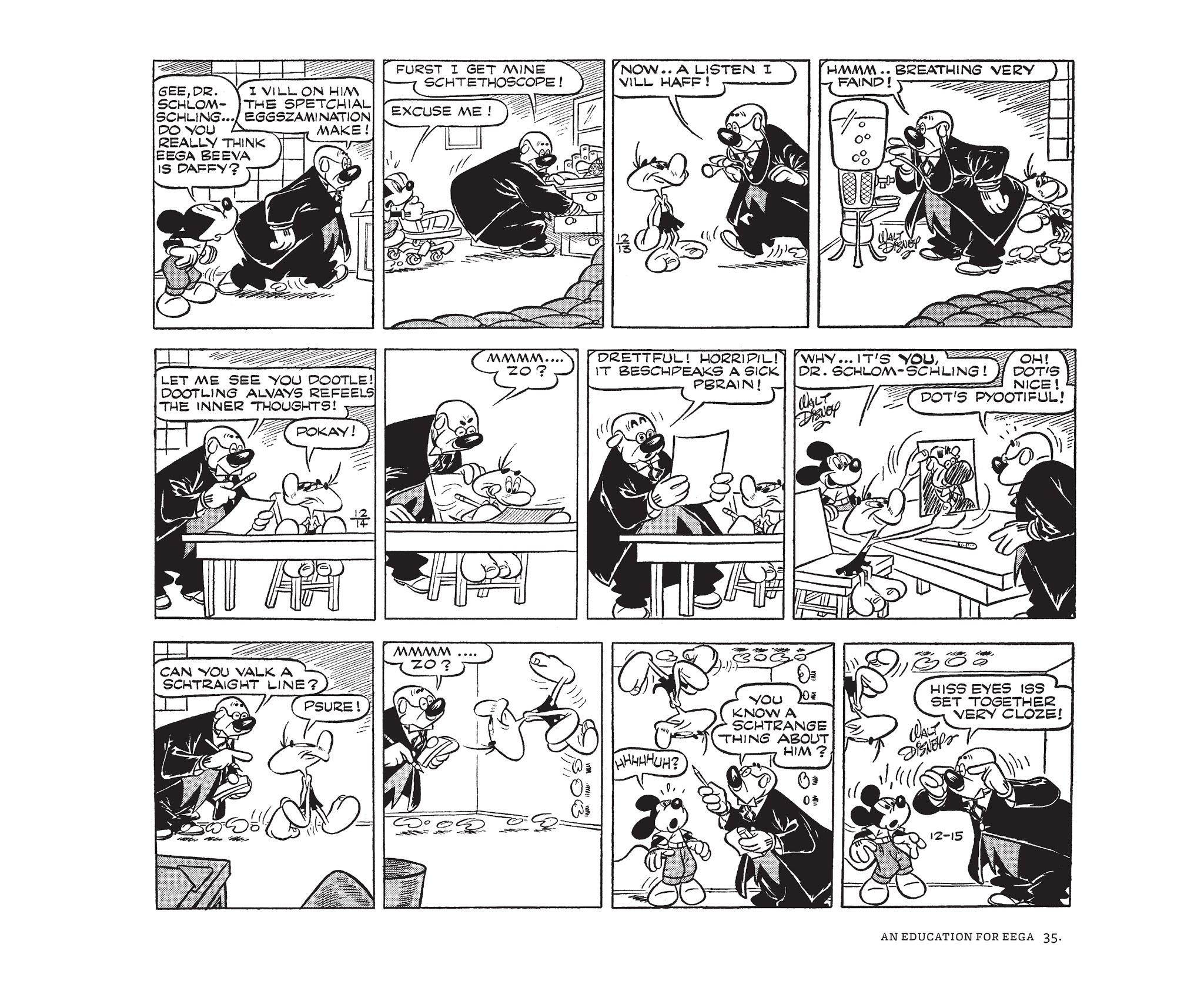 Read online Walt Disney's Mickey Mouse by Floyd Gottfredson comic -  Issue # TPB 10 (Part 1) - 35