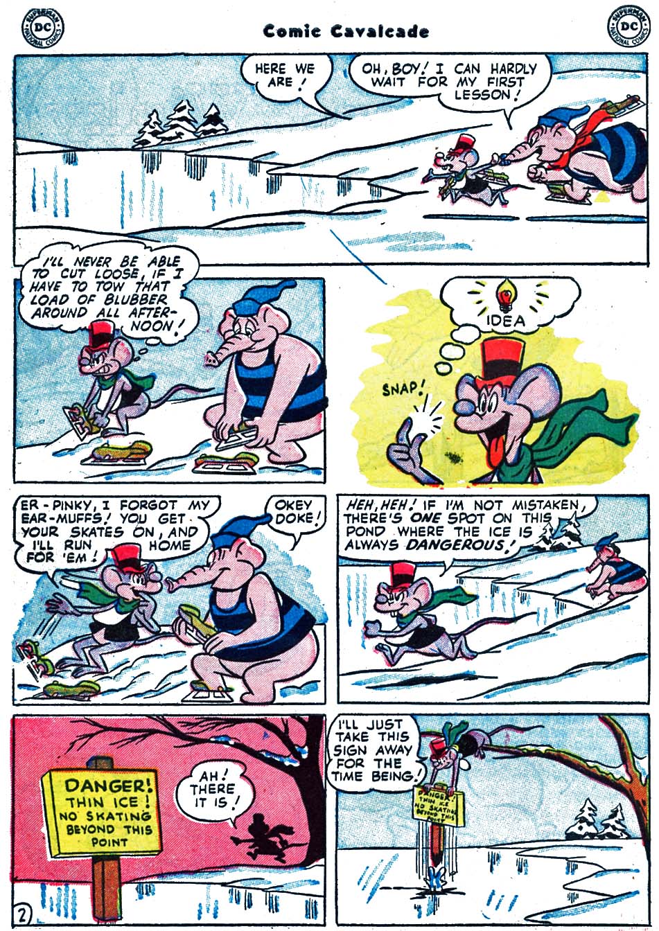 Read online Comic Cavalcade comic -  Issue #60 - 58
