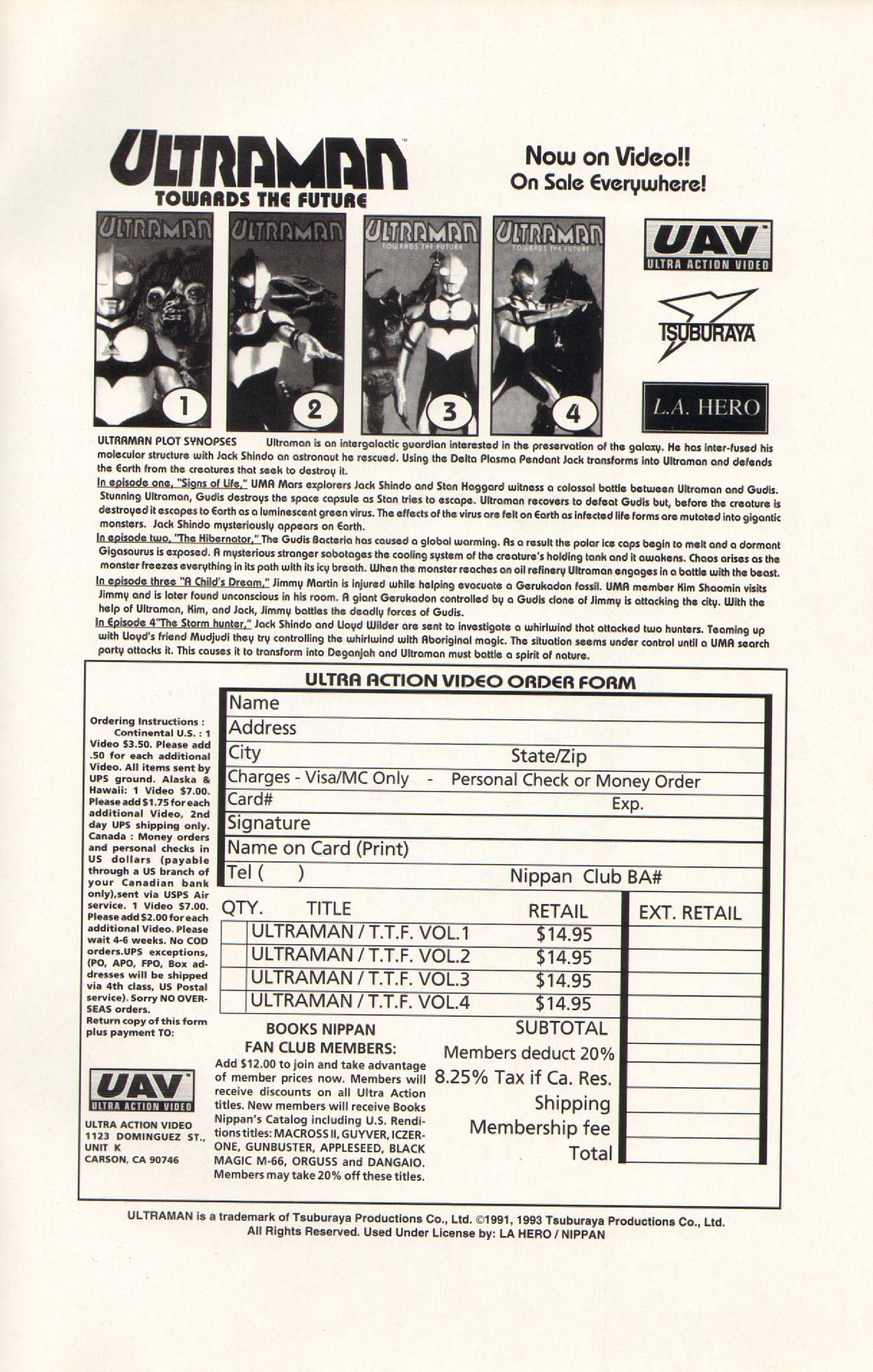 Read online Ultraman (1993) comic -  Issue #2 - 33