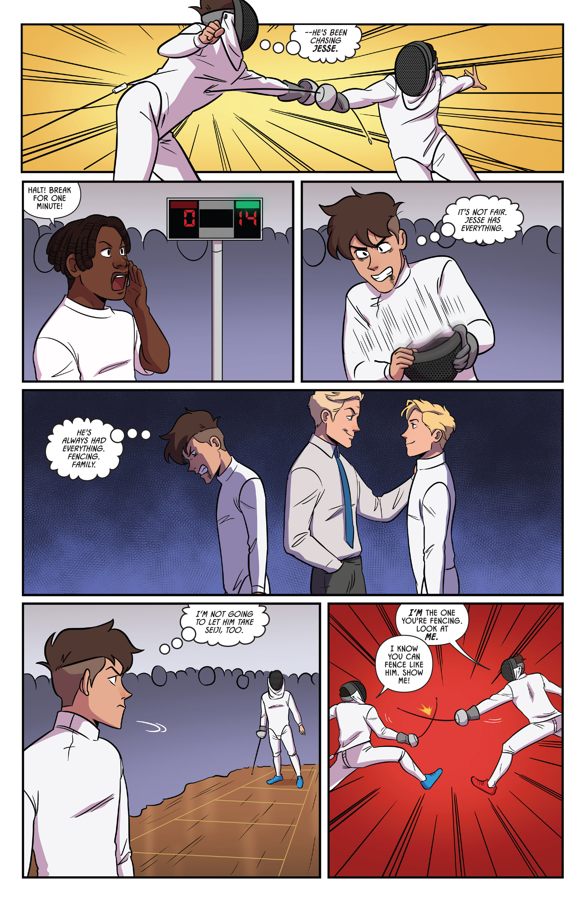 Read online Fence comic -  Issue # _TPB 3 - 41