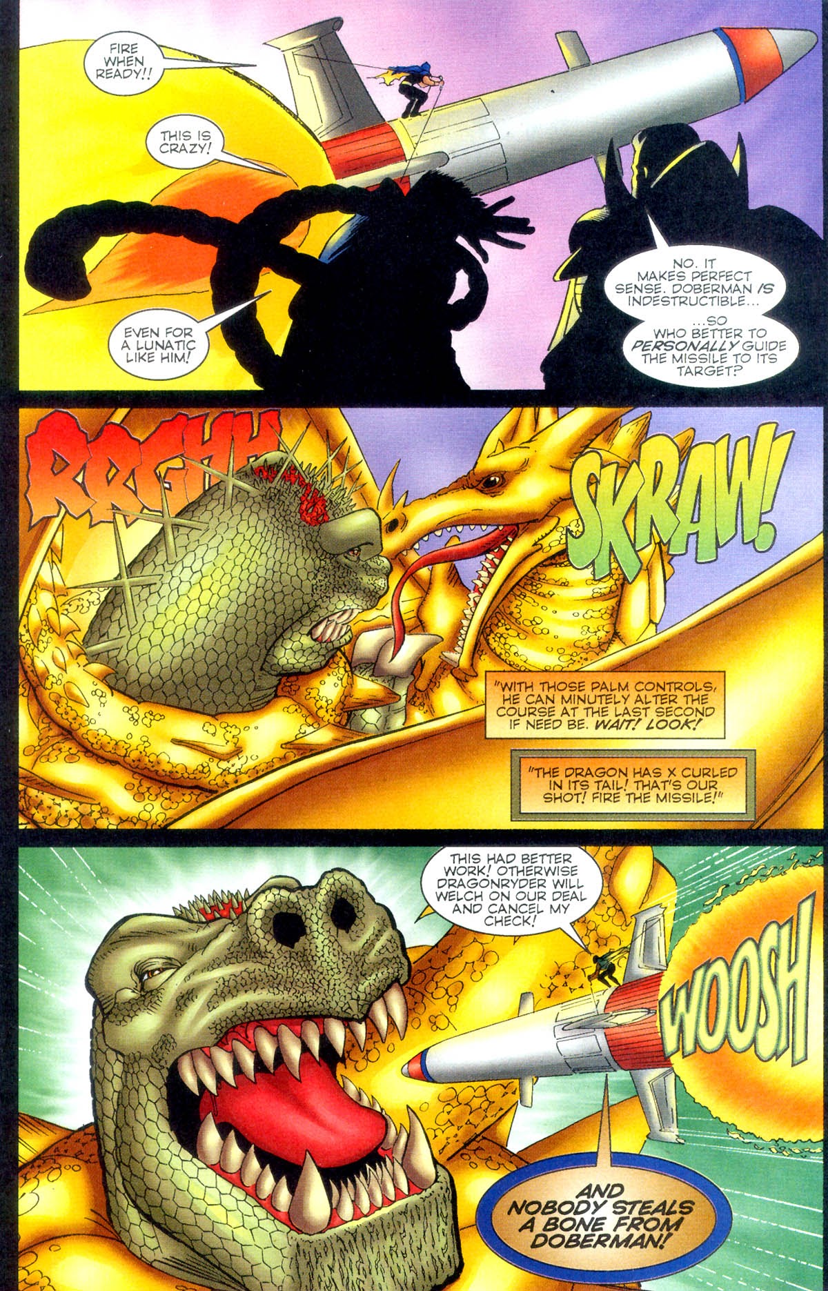 Read online Strikeback! (1996) comic -  Issue #5 - 16