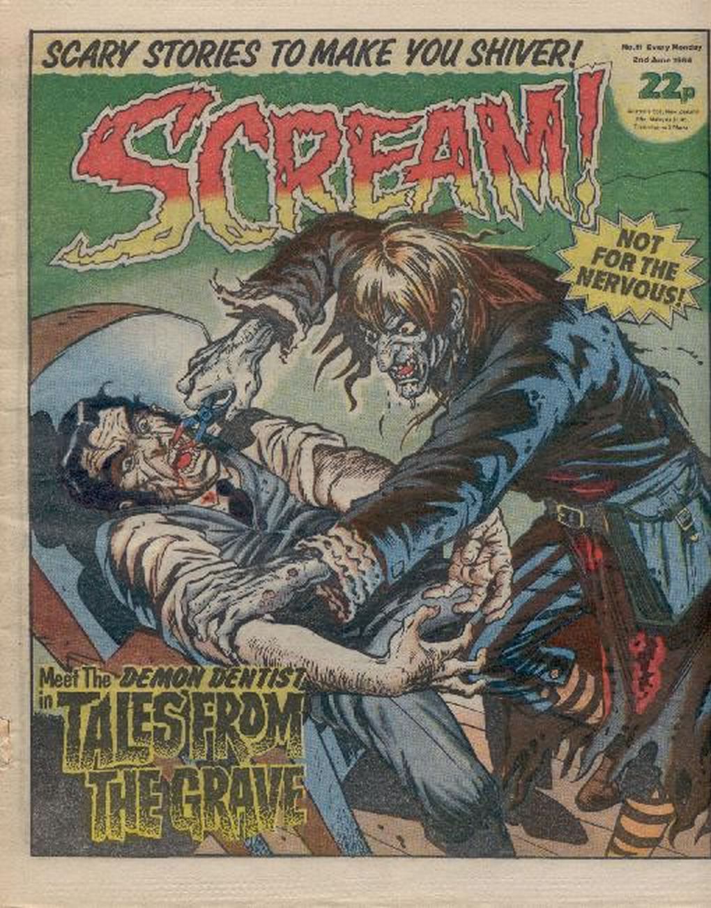 Read online Scream! (1984) comic -  Issue #11 - 1
